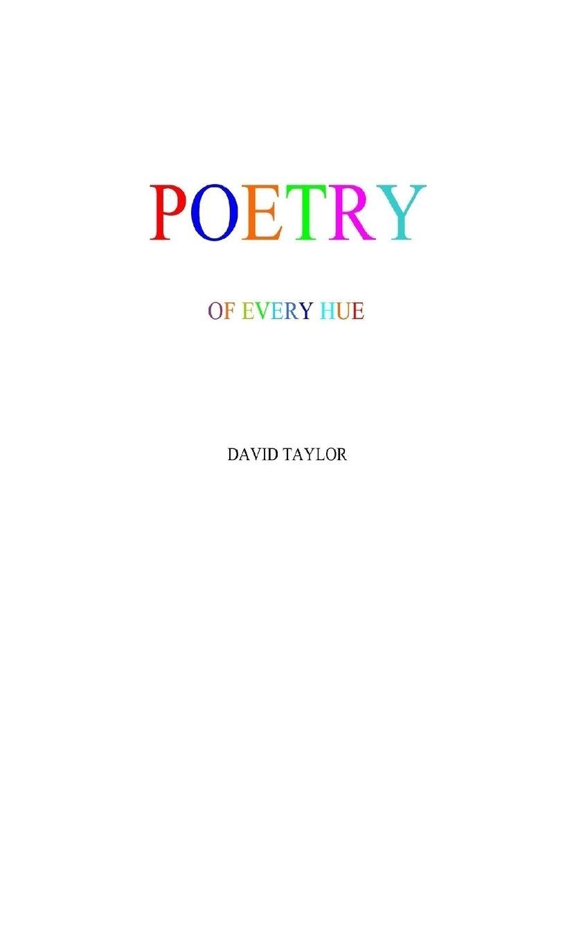 Vorderes Coverbild Poetry of Every Hue