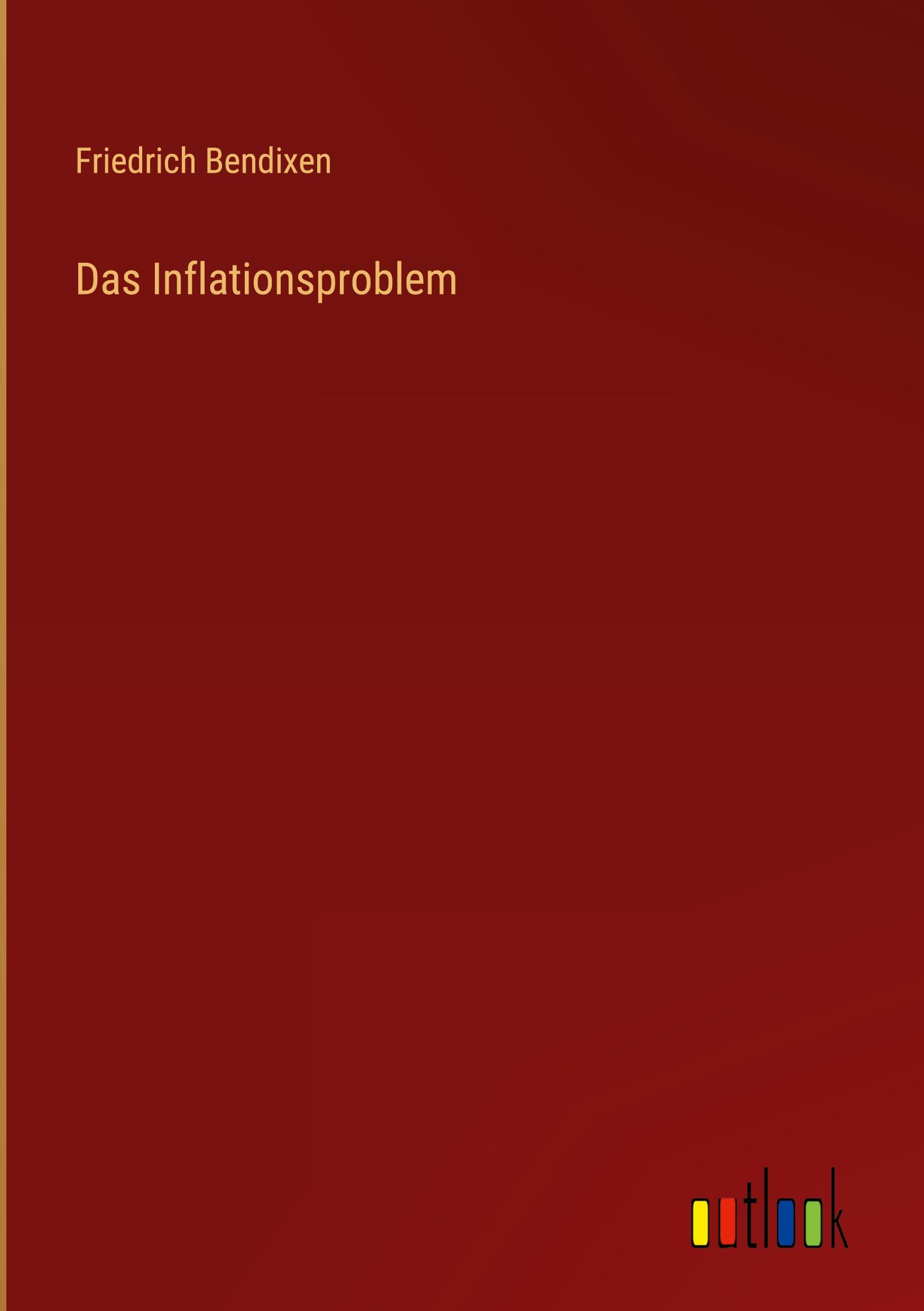 Vorderes Coverbild Das Inflationsproblem