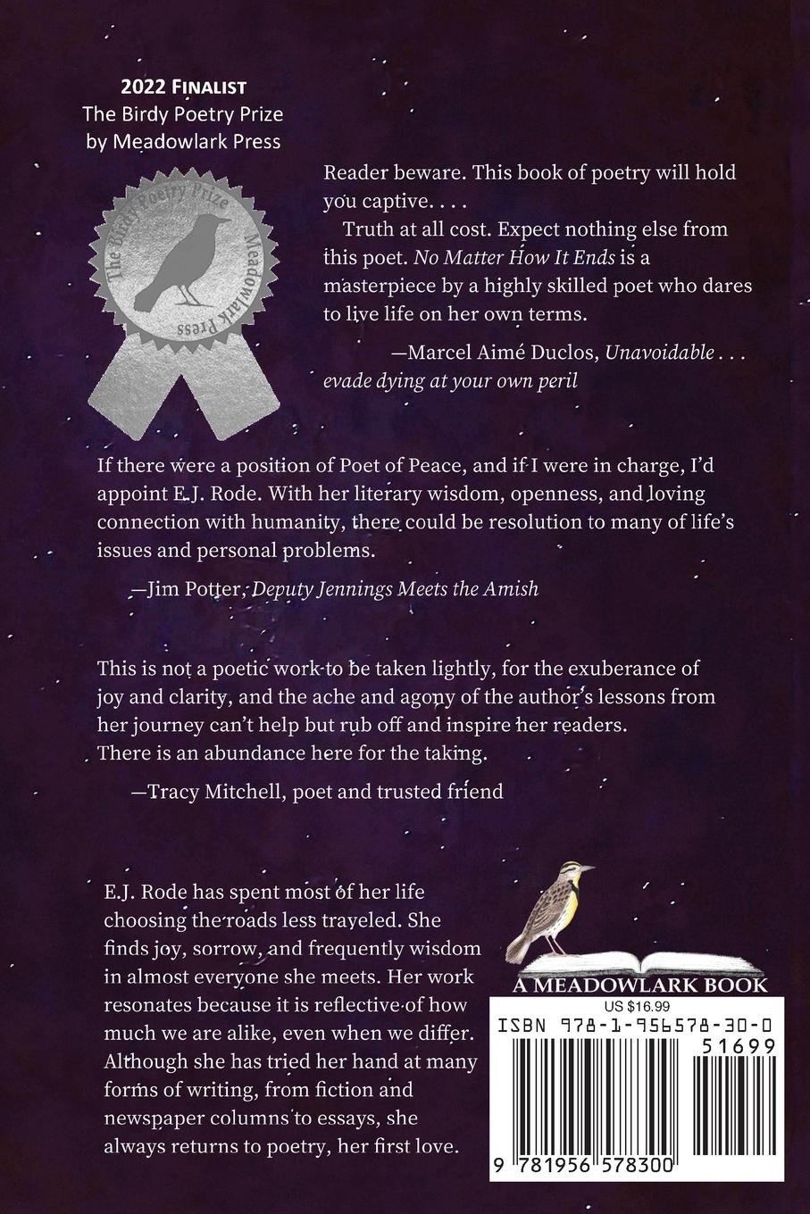 Rückseitencover No Matter How It Ends