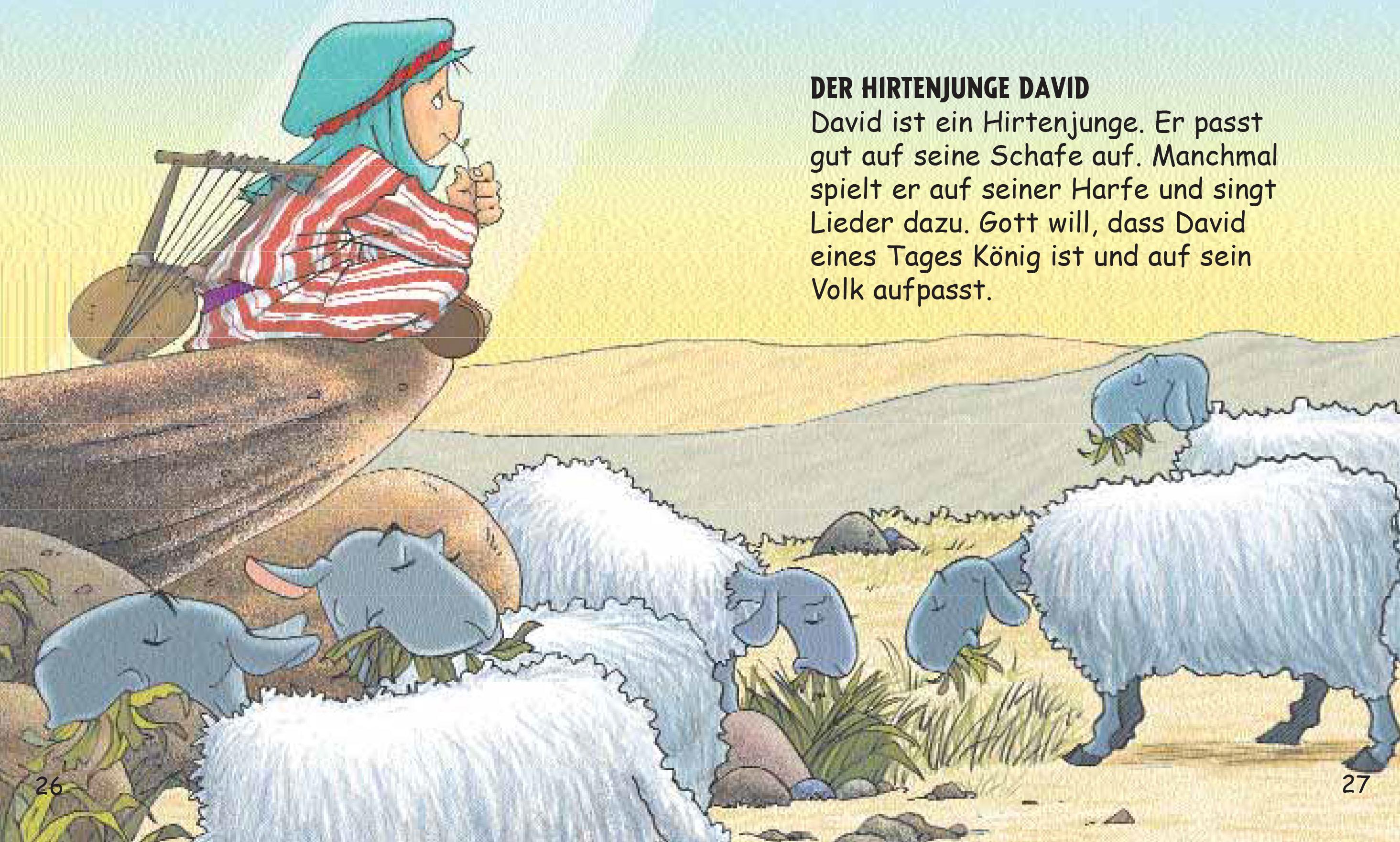 Beispielinhalt (Bild) Die Bibel für kleine Hände