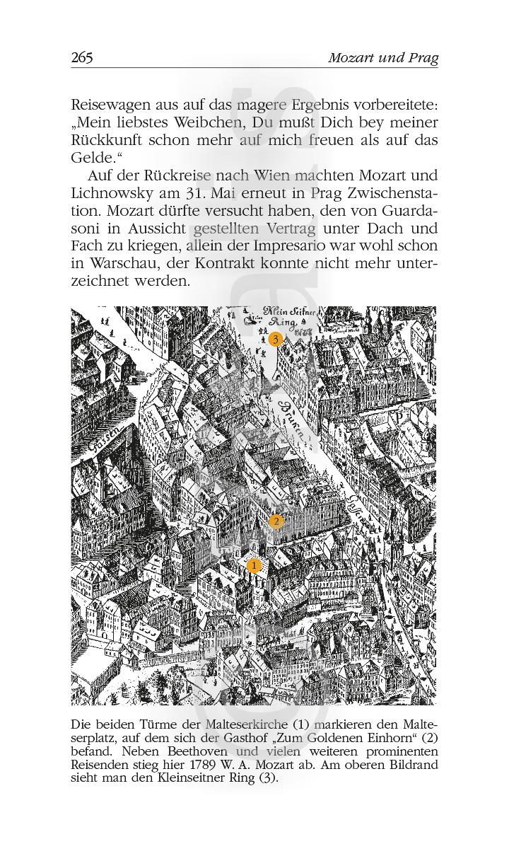 Beispielinhalt (Bild) Mozart und Prag