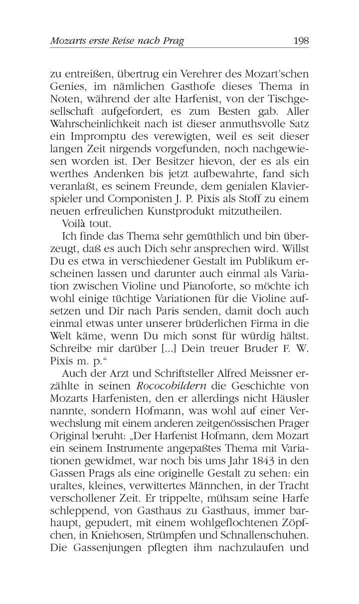 Beispielinhalt (Bild) Mozart und Prag
