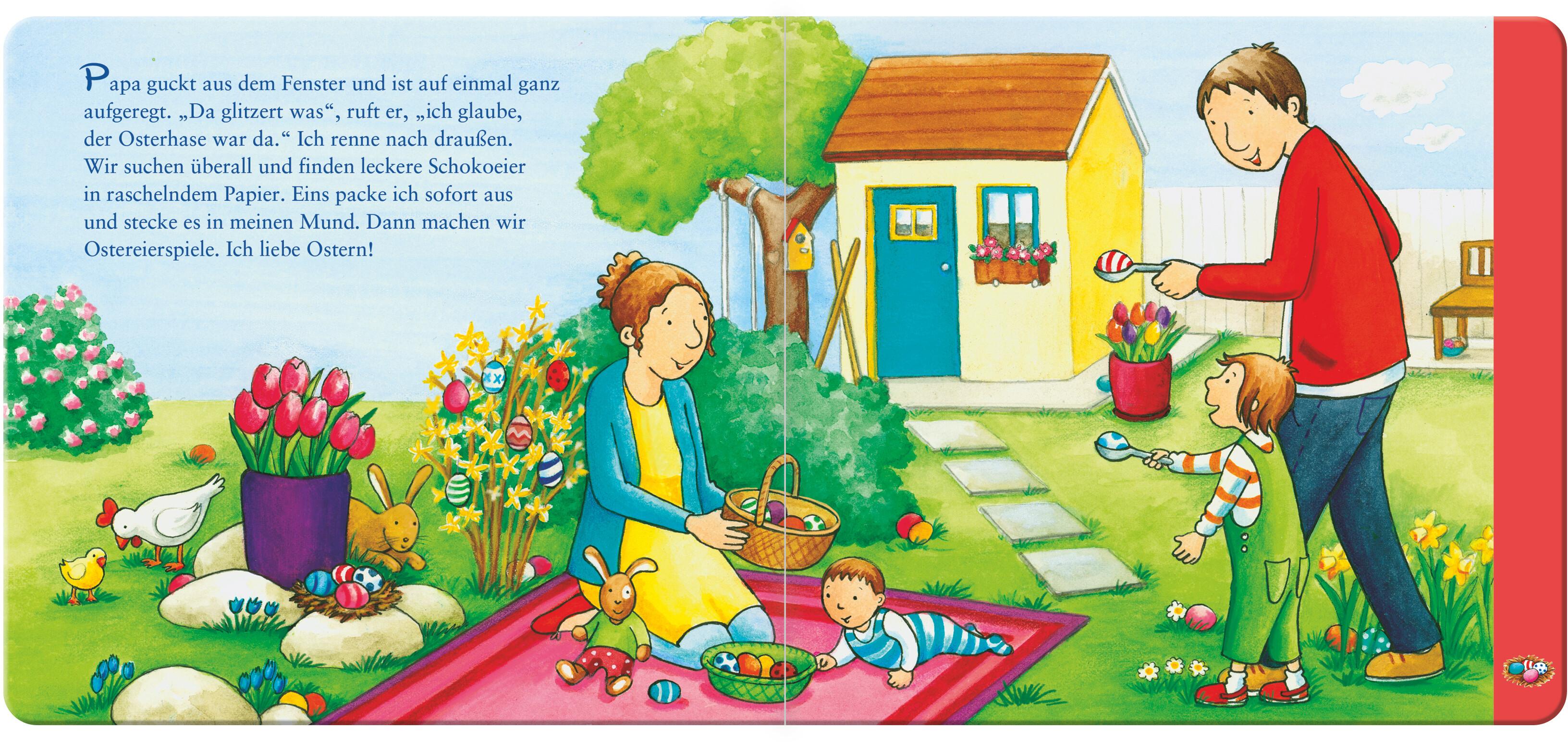 Beispielinhalt (Bild) Unser erstes Osterfest