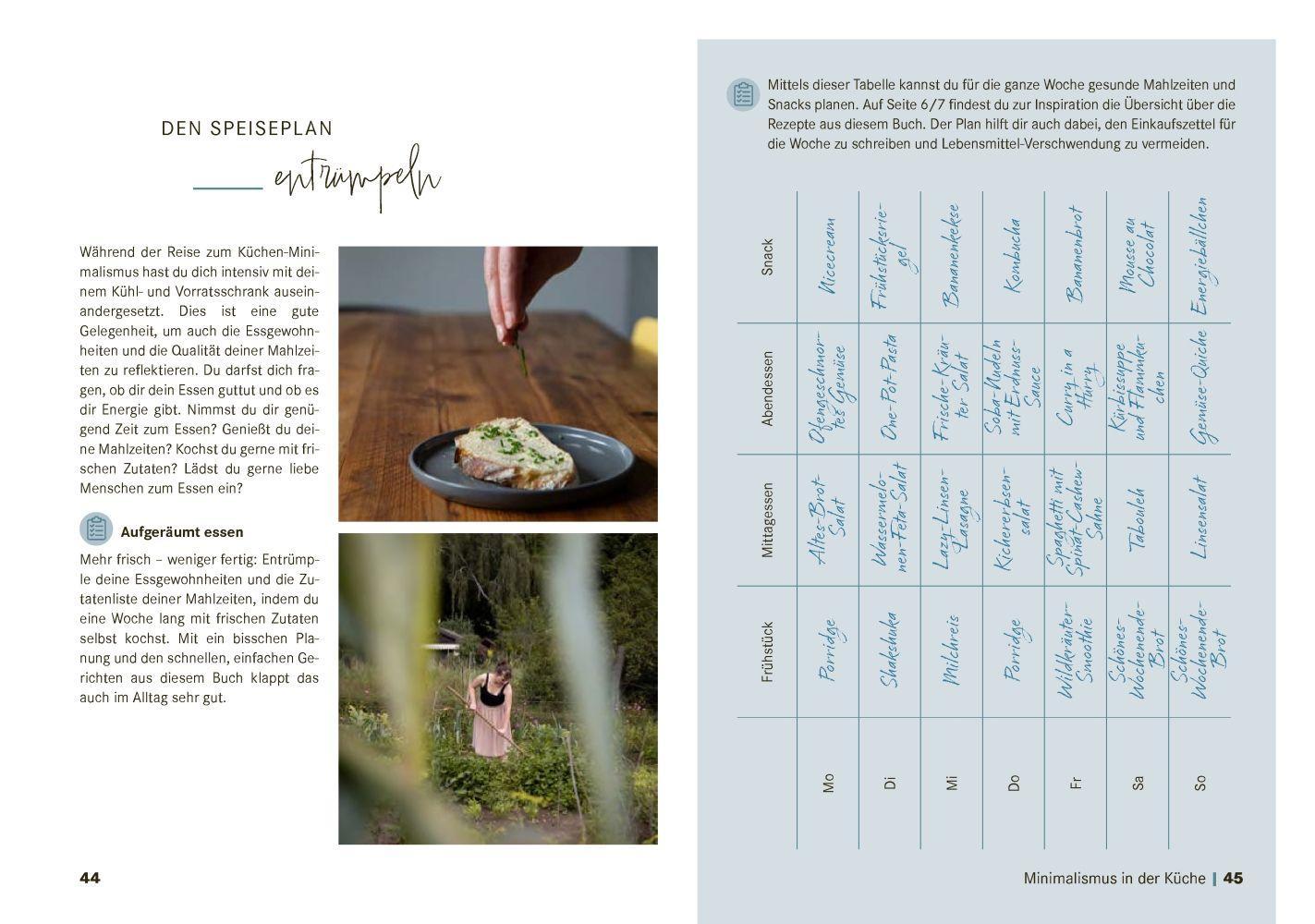 Beispielinhalt (Bild) Einfach leben, einfach kochen!