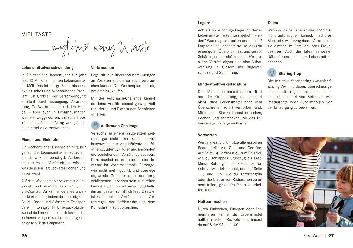 Beispielinhalt (Bild) Einfach leben, einfach kochen!