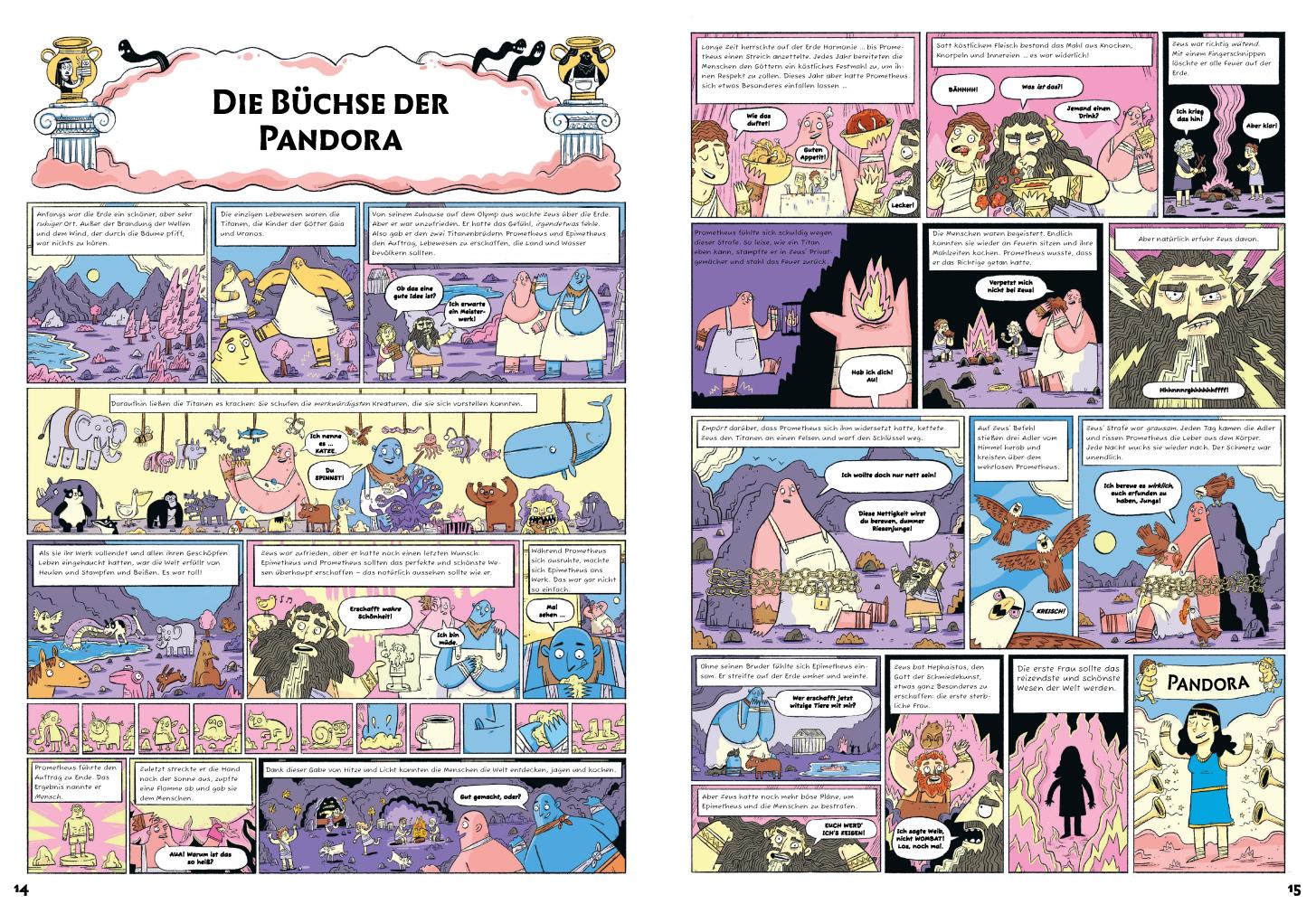 Beispielinhalt (Bild) Mythen, Monster und Machtkämpfe im alten Griechenland