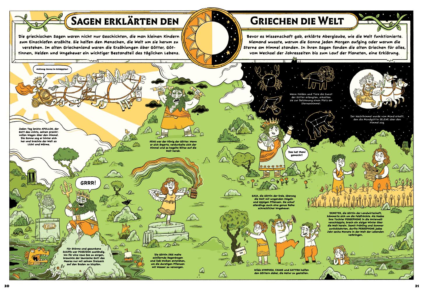Beispielinhalt (Bild) Mythen, Monster und Machtkämpfe im alten Griechenland