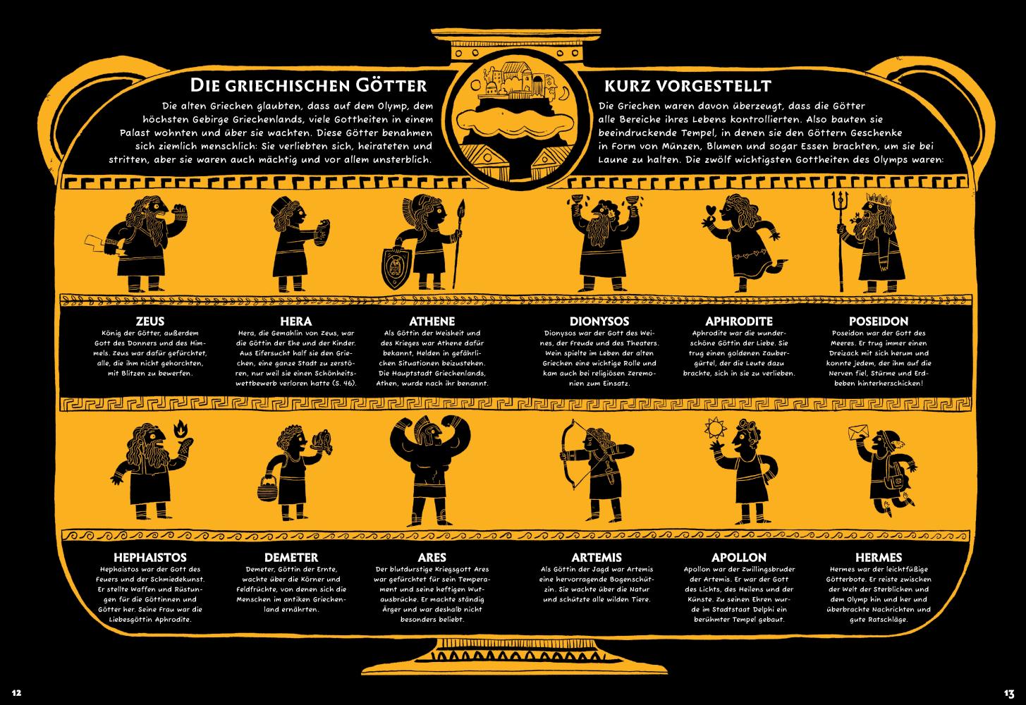 Beispielinhalt (Bild) Mythen, Monster und Machtkämpfe im alten Griechenland