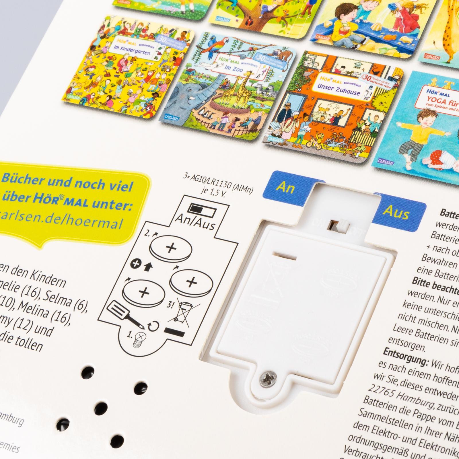 Beispielinhalt (Bild) Hör mal (Soundbuch): Wimmelbuch: Has, Has, Osterhas