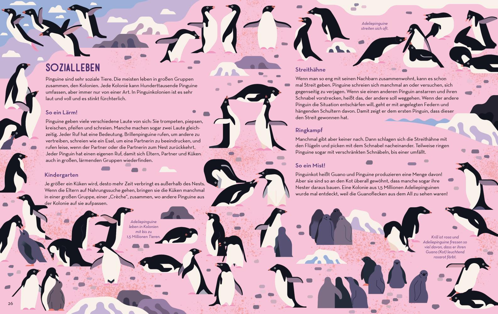 Beispielinhalt (Bild) Die große Pinguinparade