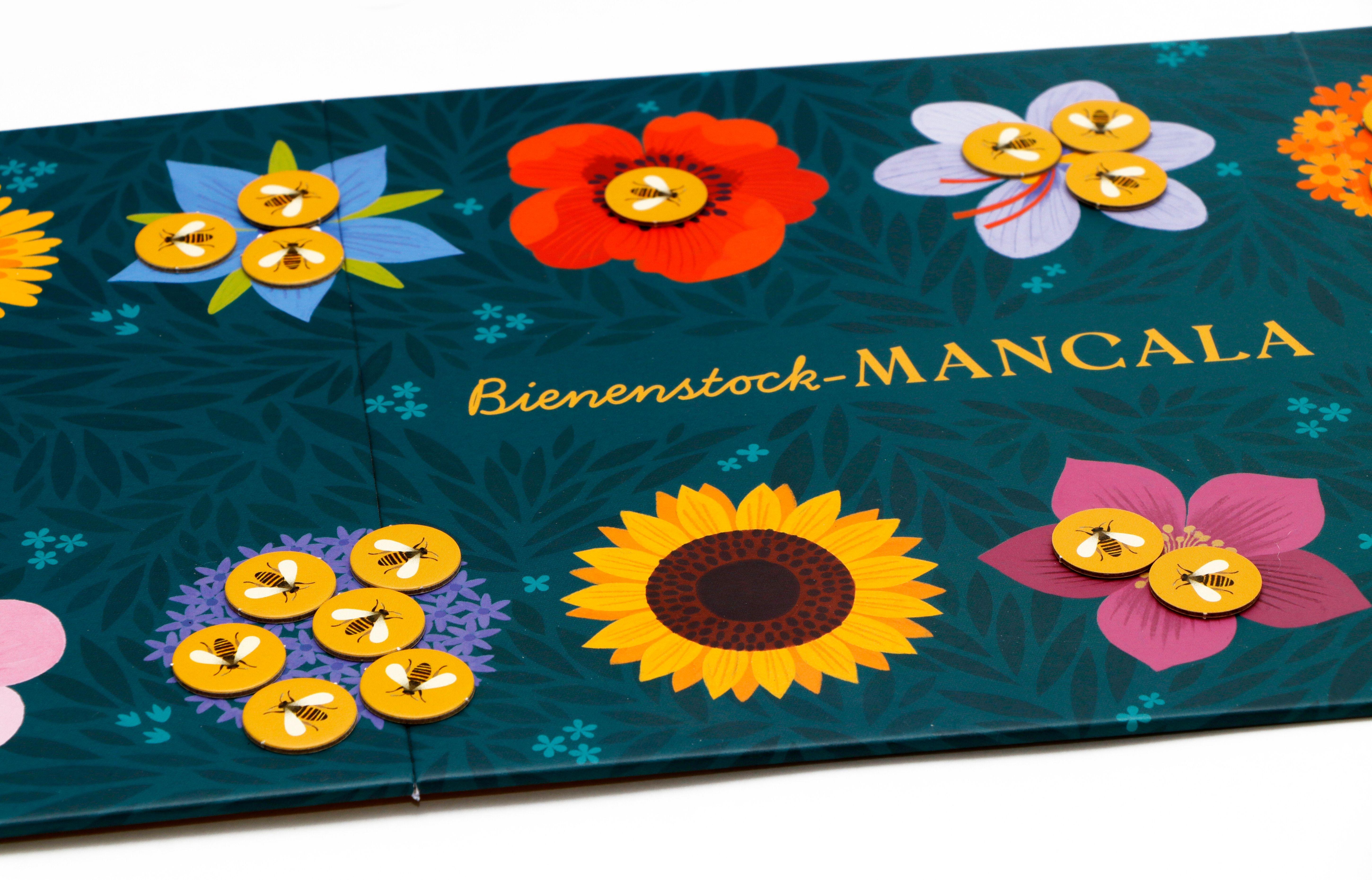 Beispielinhalt (Bild) Das Bienenstock-Mancala