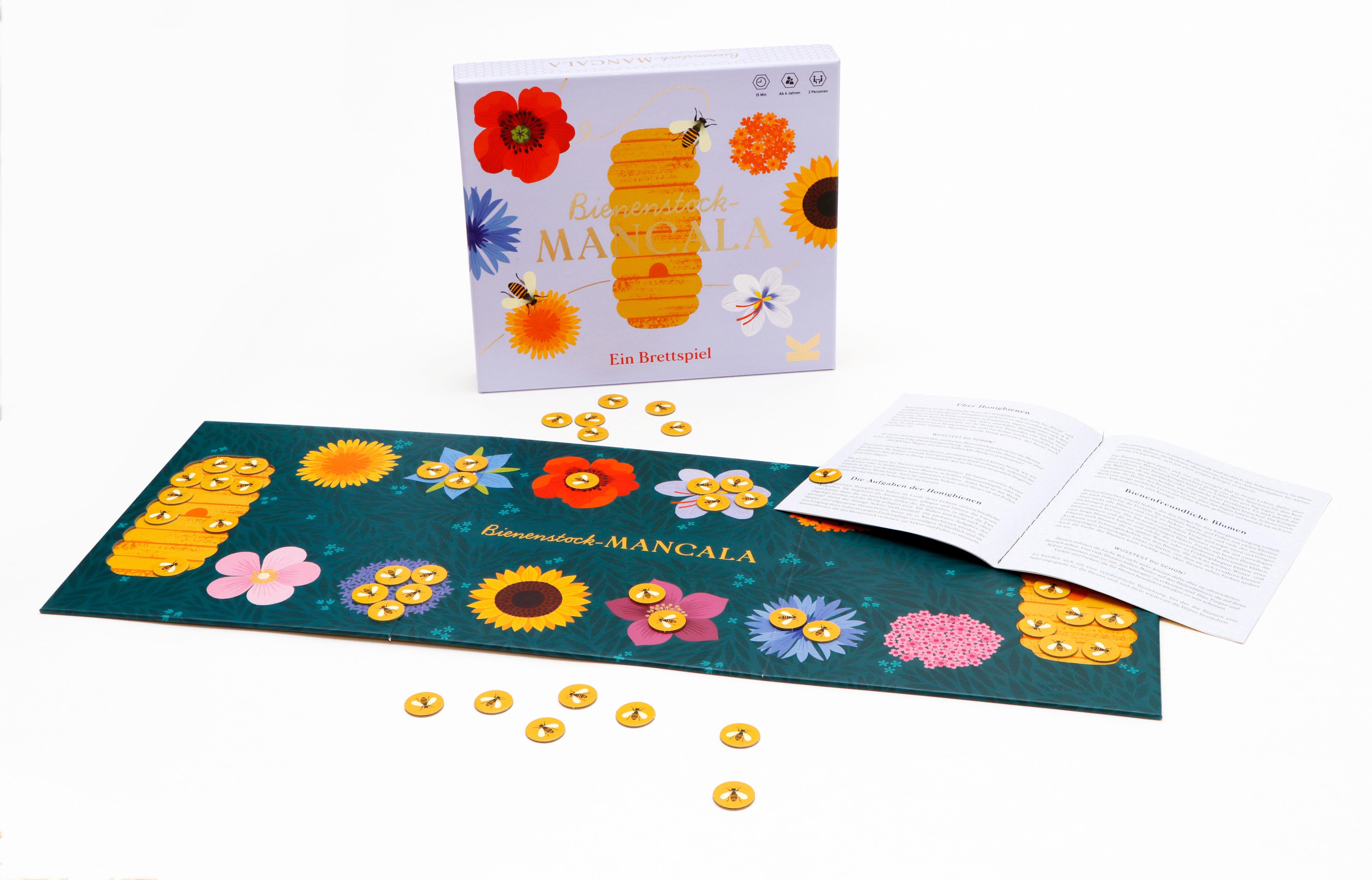 Beispielinhalt (Bild) Das Bienenstock-Mancala