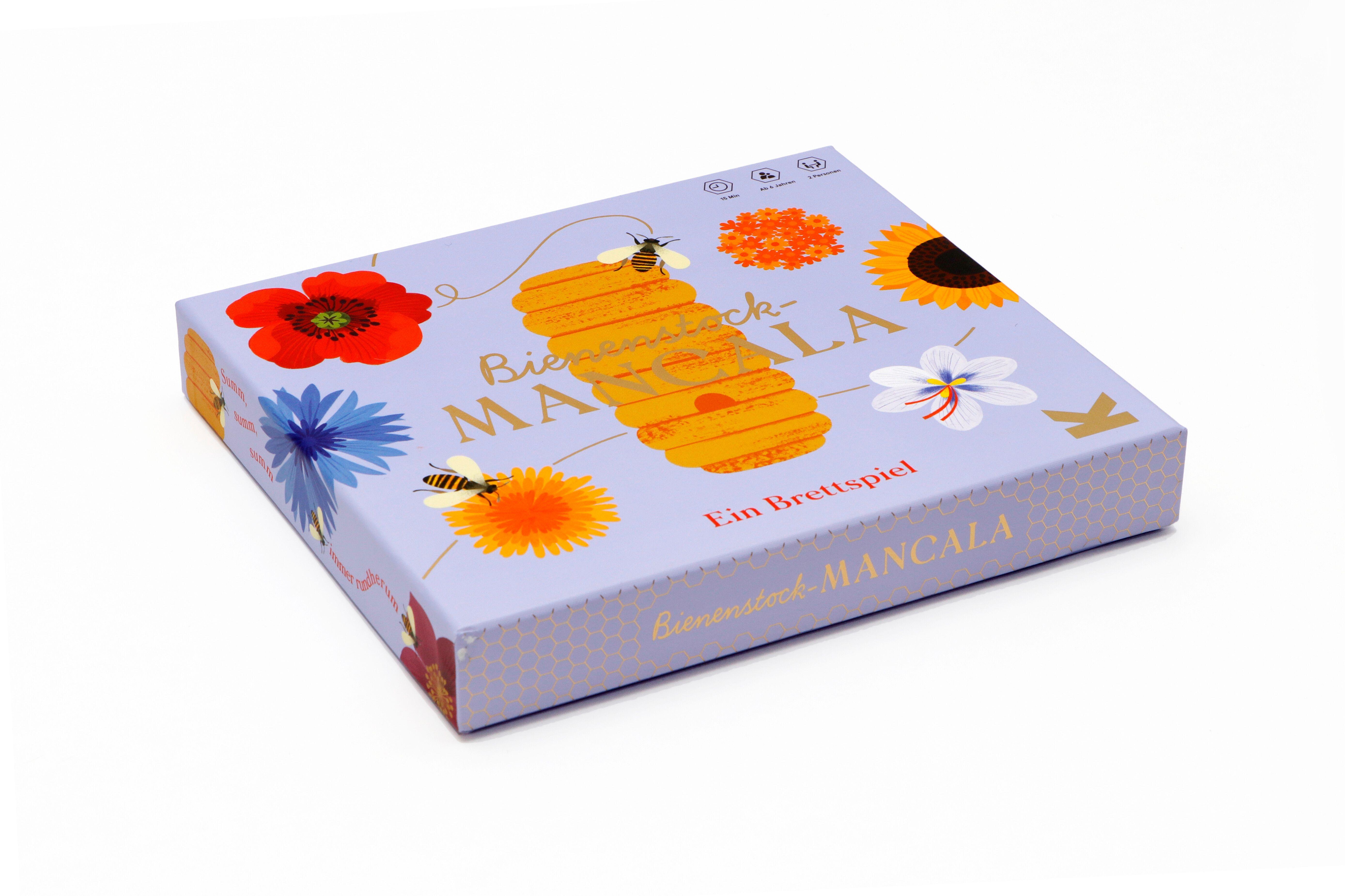 Beispielinhalt (Bild) Das Bienenstock-Mancala