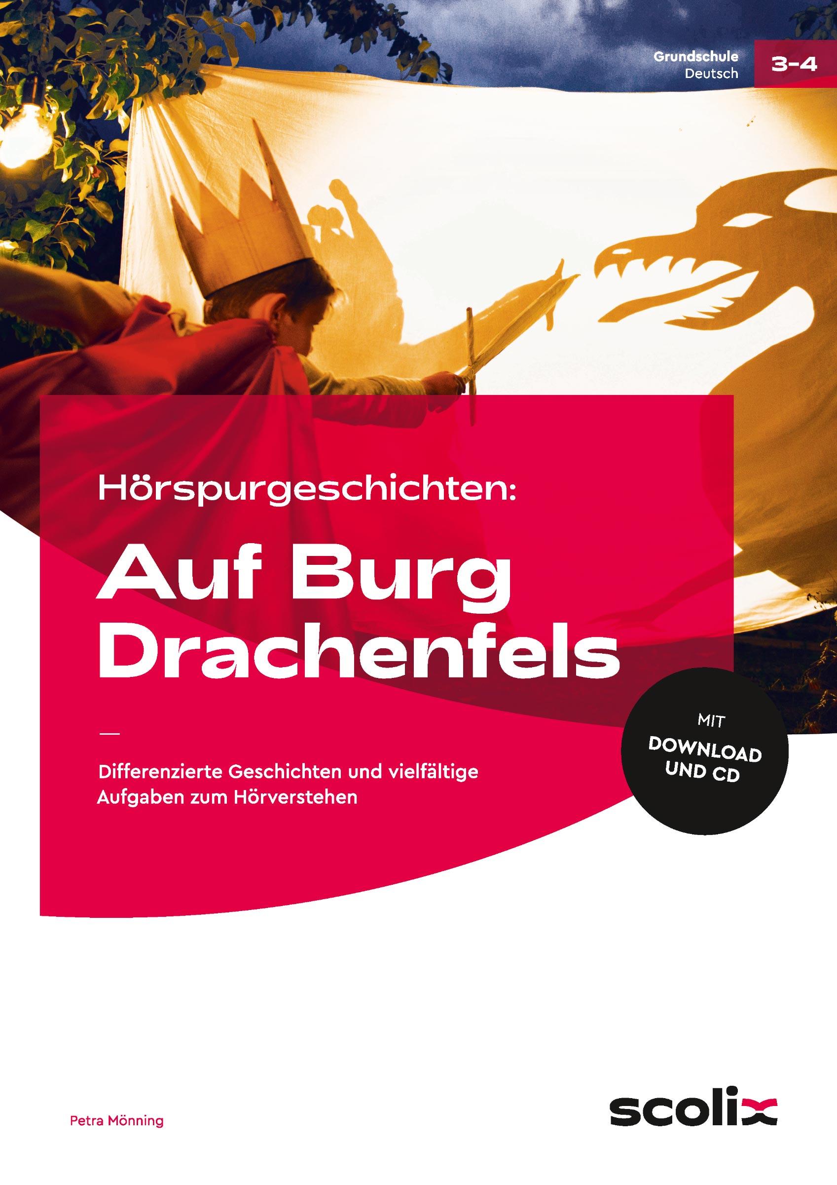 Vorderes Coverbild Hörspurgeschichten: Auf Burg Drachenfels