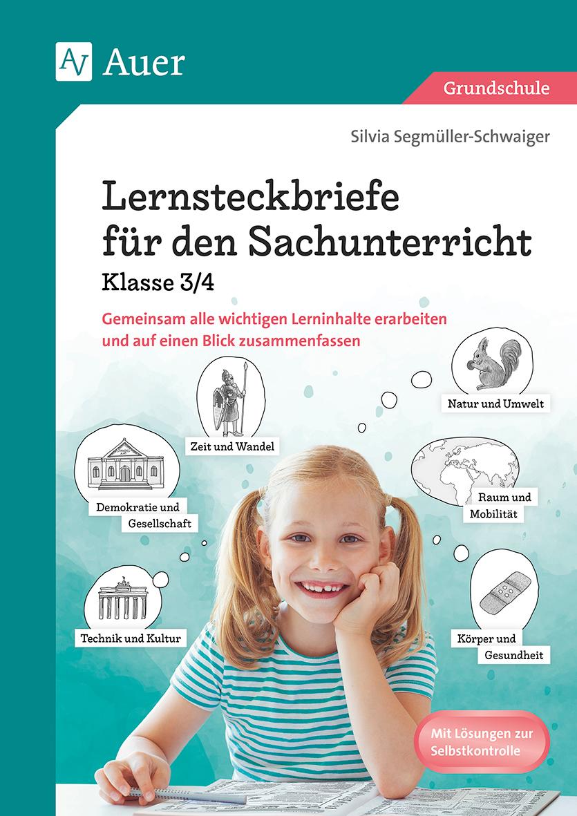 Vorderes Coverbild Lernsteckbriefe für den Sachunterricht Klasse 3/4