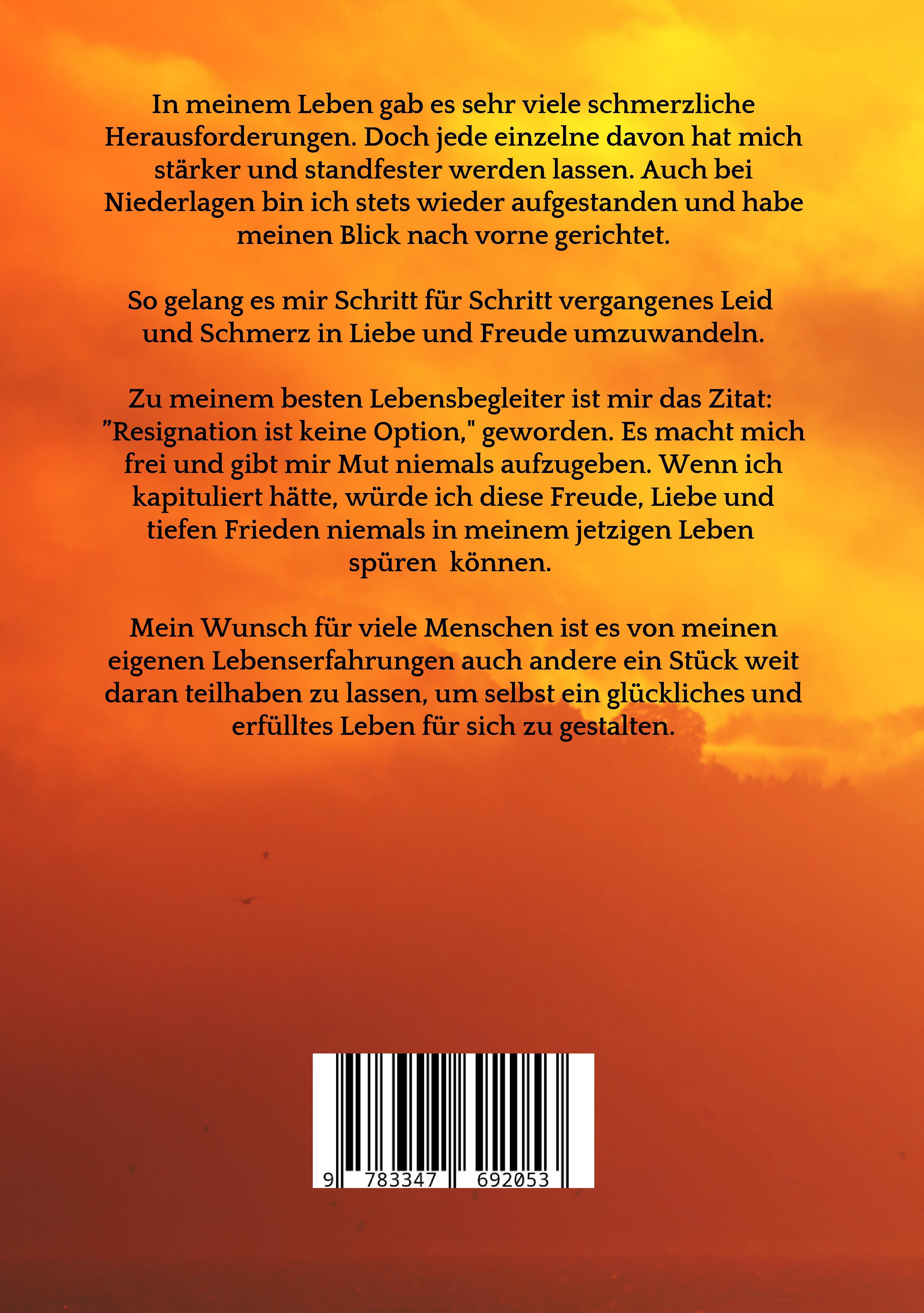 Rückseitencover Hoffnungsschimmer