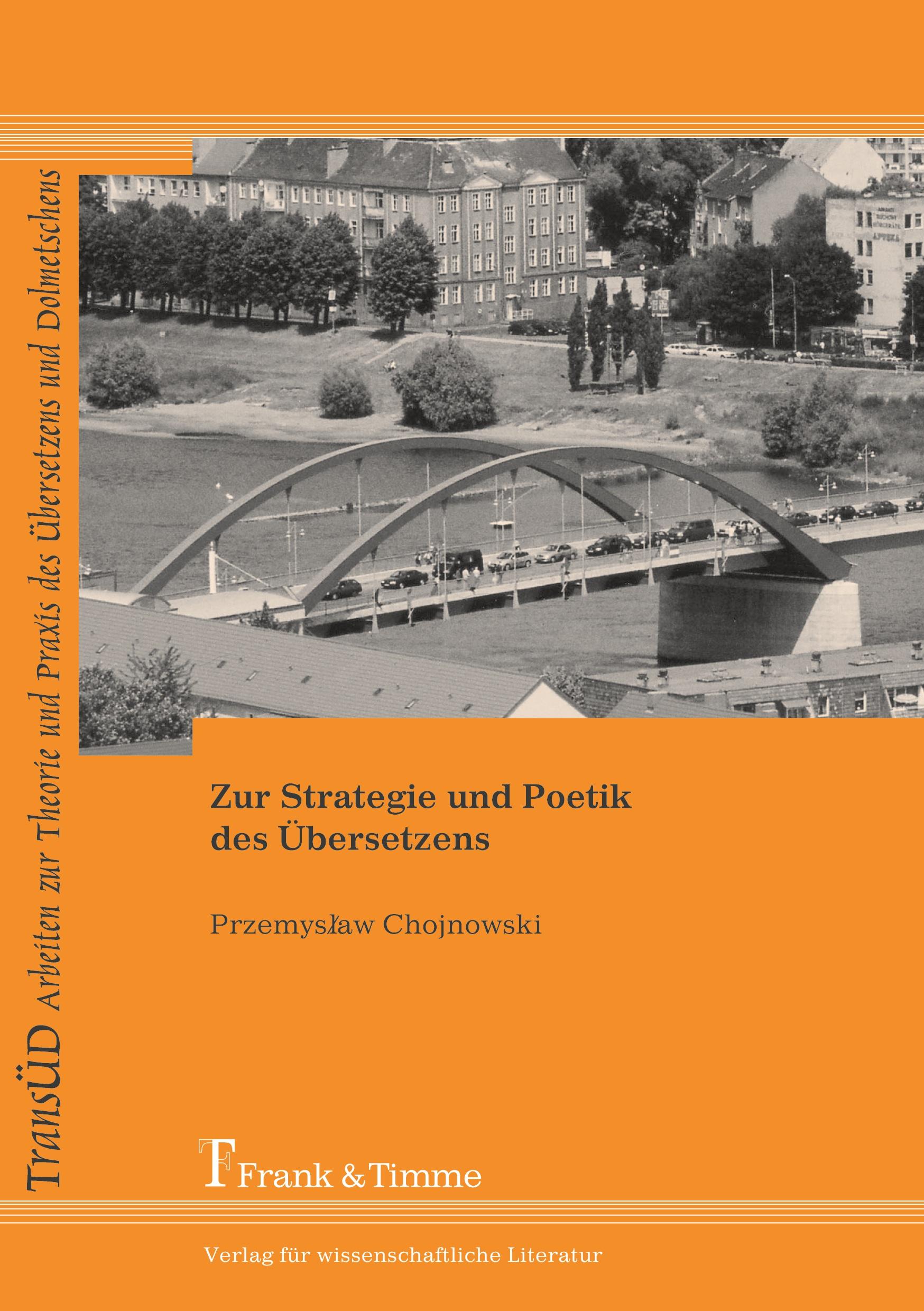 Vorderes Coverbild Zur Strategie und Poetik des Übersetzens
