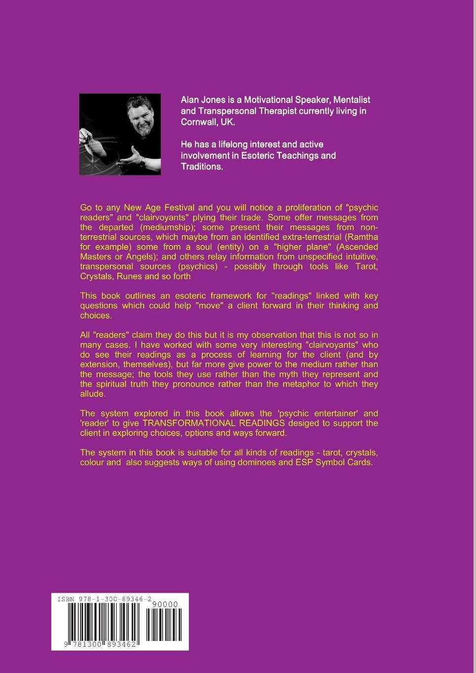 Rückseitencover Transformational Readings for Psychic Entertainers