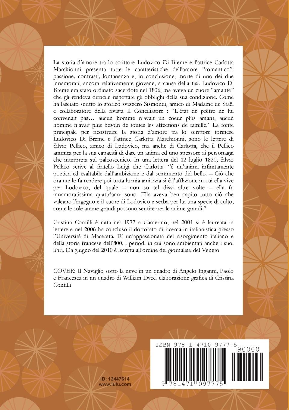 Rückseitencover Milano 1816