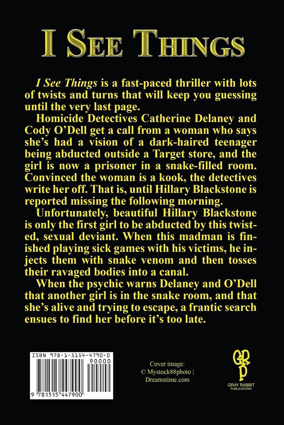 Rückseitencover I See Things