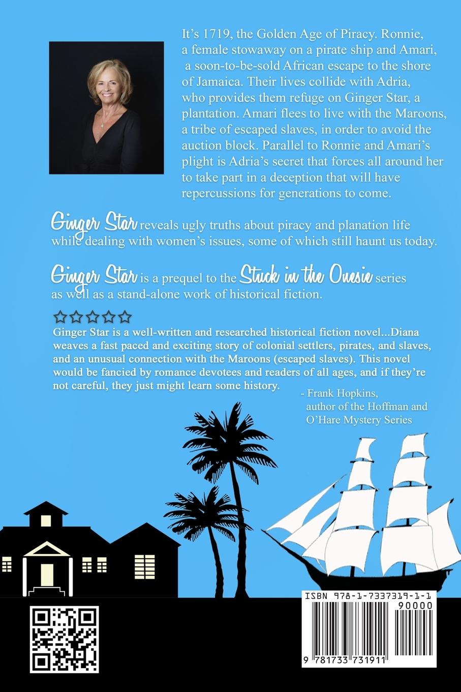 Rückseitencover Pirates and Plantations in Jamaica, the story of Ginger Star