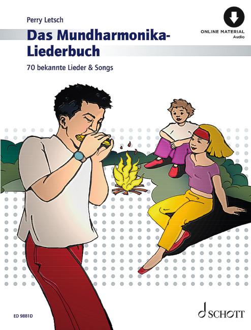 Vorderes Coverbild Das Mundharmonika-Liederbuch