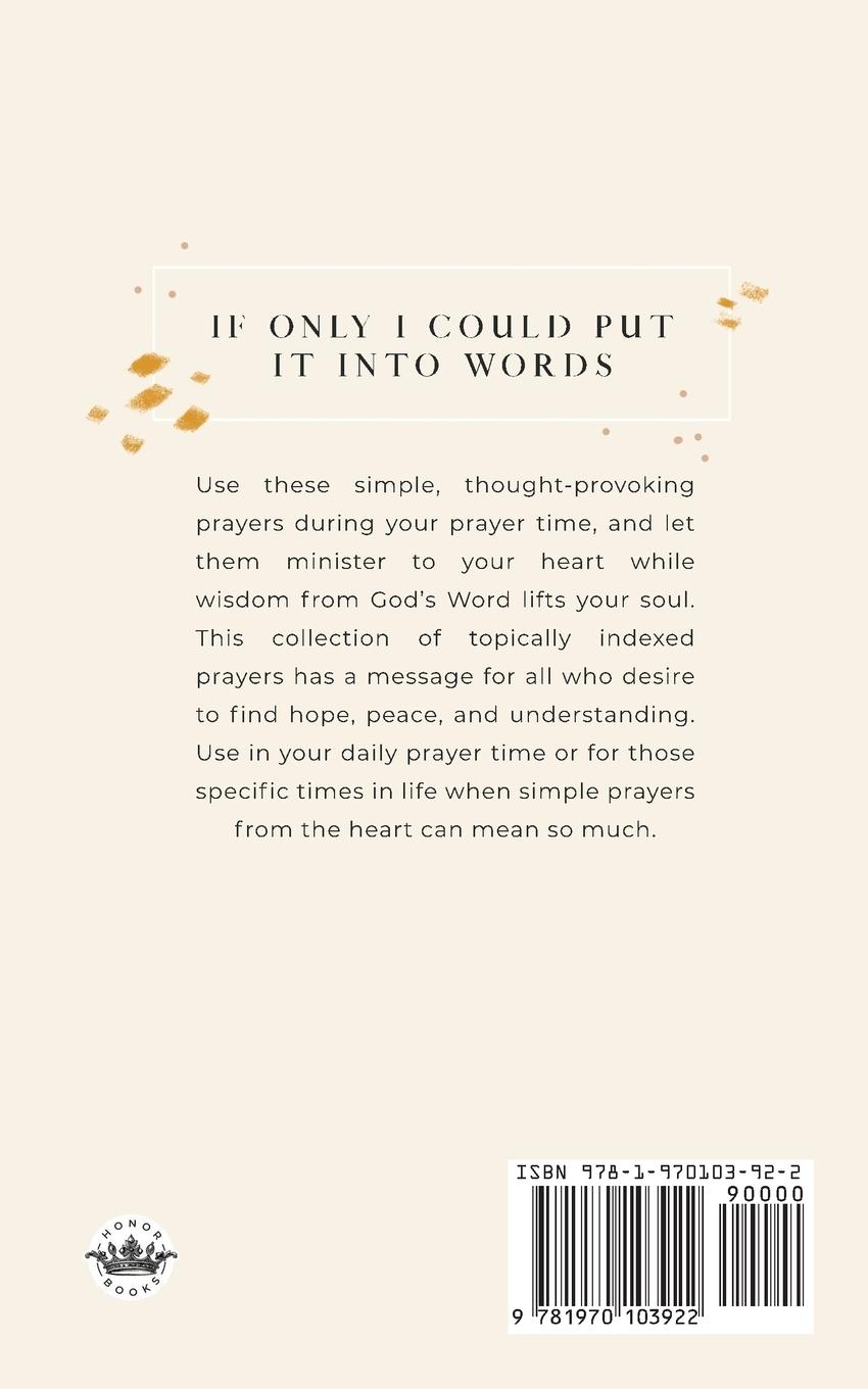 Rückseitencover Everyday Prayers for Everyday Cares