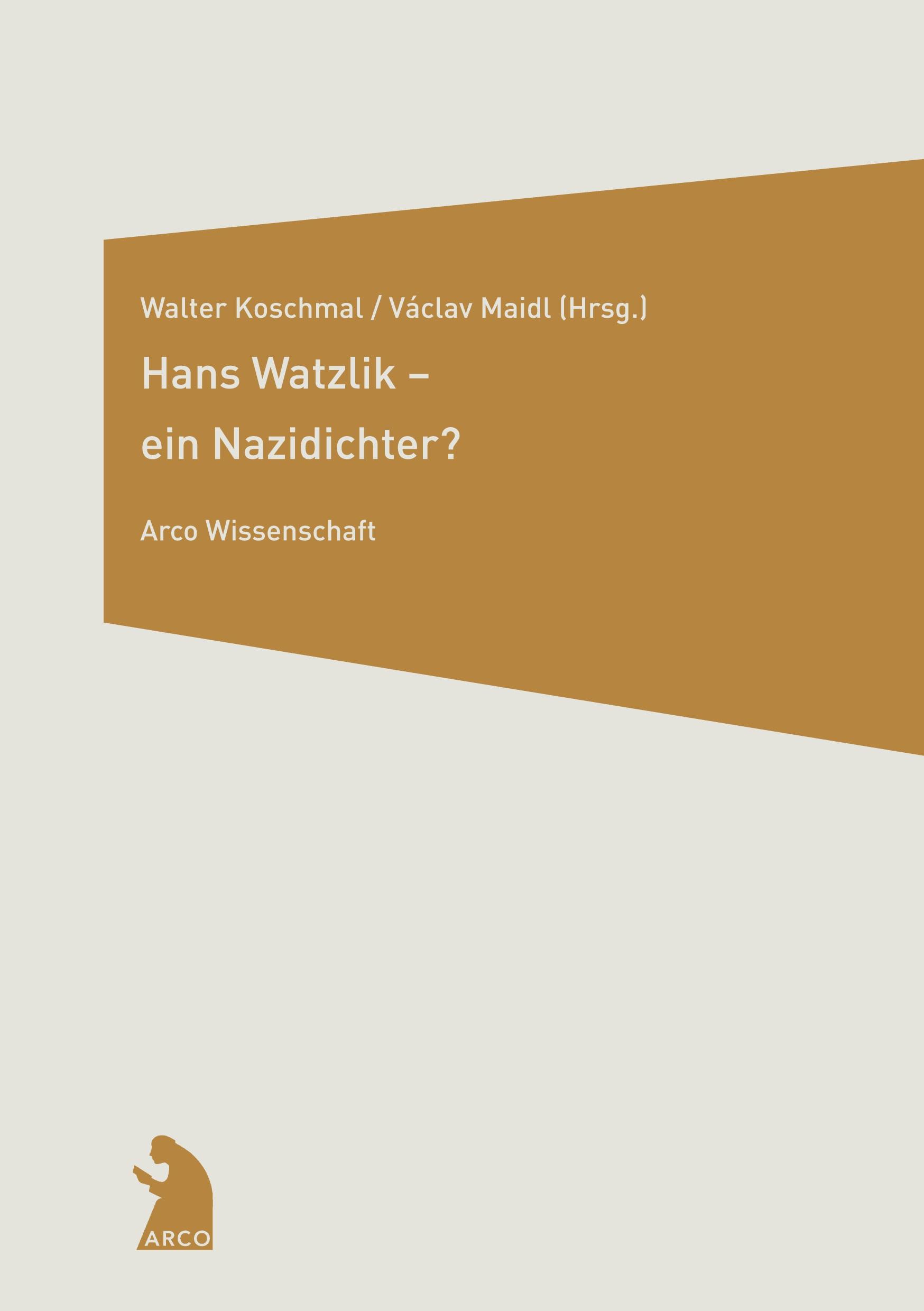 Vorderes Coverbild Hans Watzlik- ein Nazidichter?