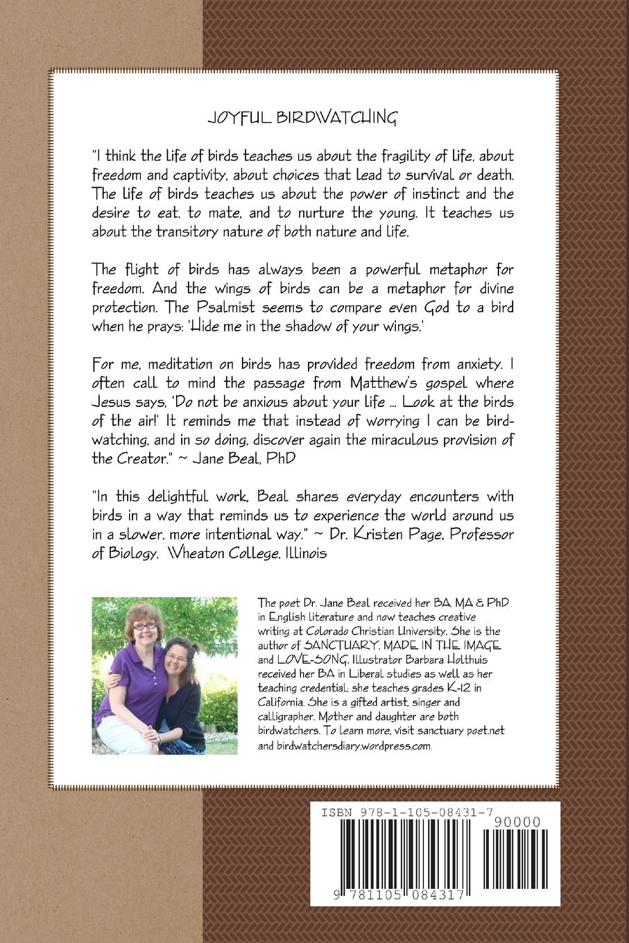 Rückseitencover Bird-Watcher's Diary Entries