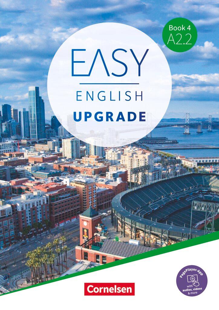 Vorderes Coverbild Easy English Upgrade. Book 4 - A2.2 - Coursebook