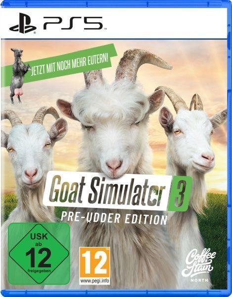 Vorderes Coverbild Goat Simulator 3 Pre-Udder Edition (PlayStation PS5)
