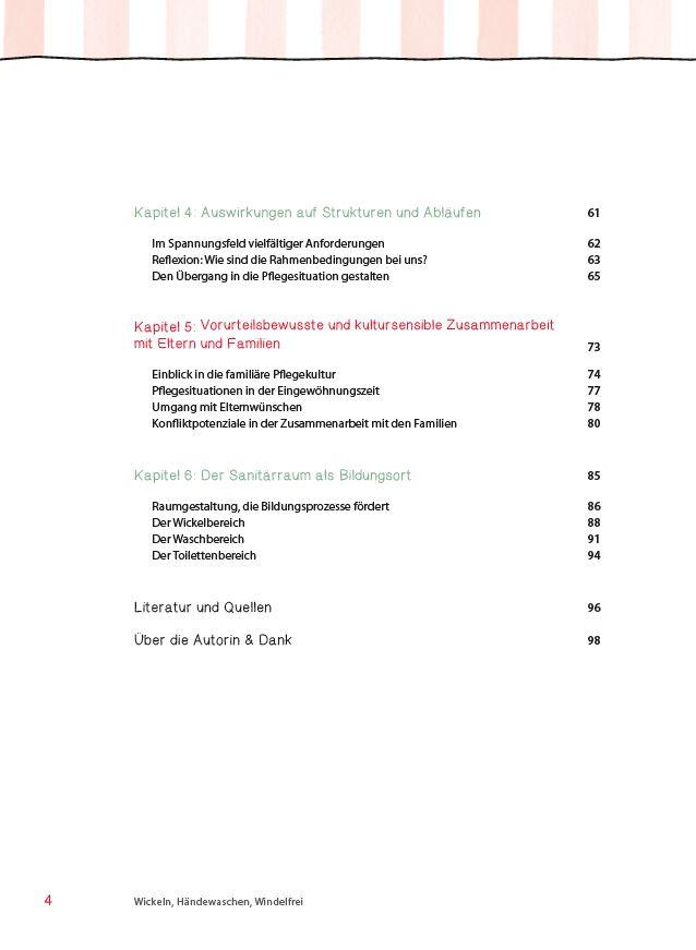 Beispielinhalt (Bild) Partizipation im Kita-Alltag leben: Wickeln, Händewaschen, Windelfrei