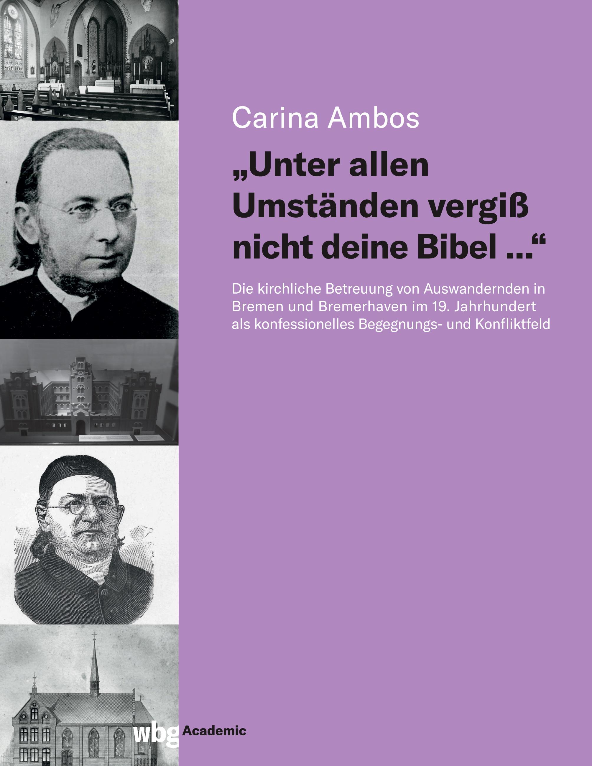 Vorderes Coverbild "Unter allen Umständen vergiß nicht deine Bibel..."