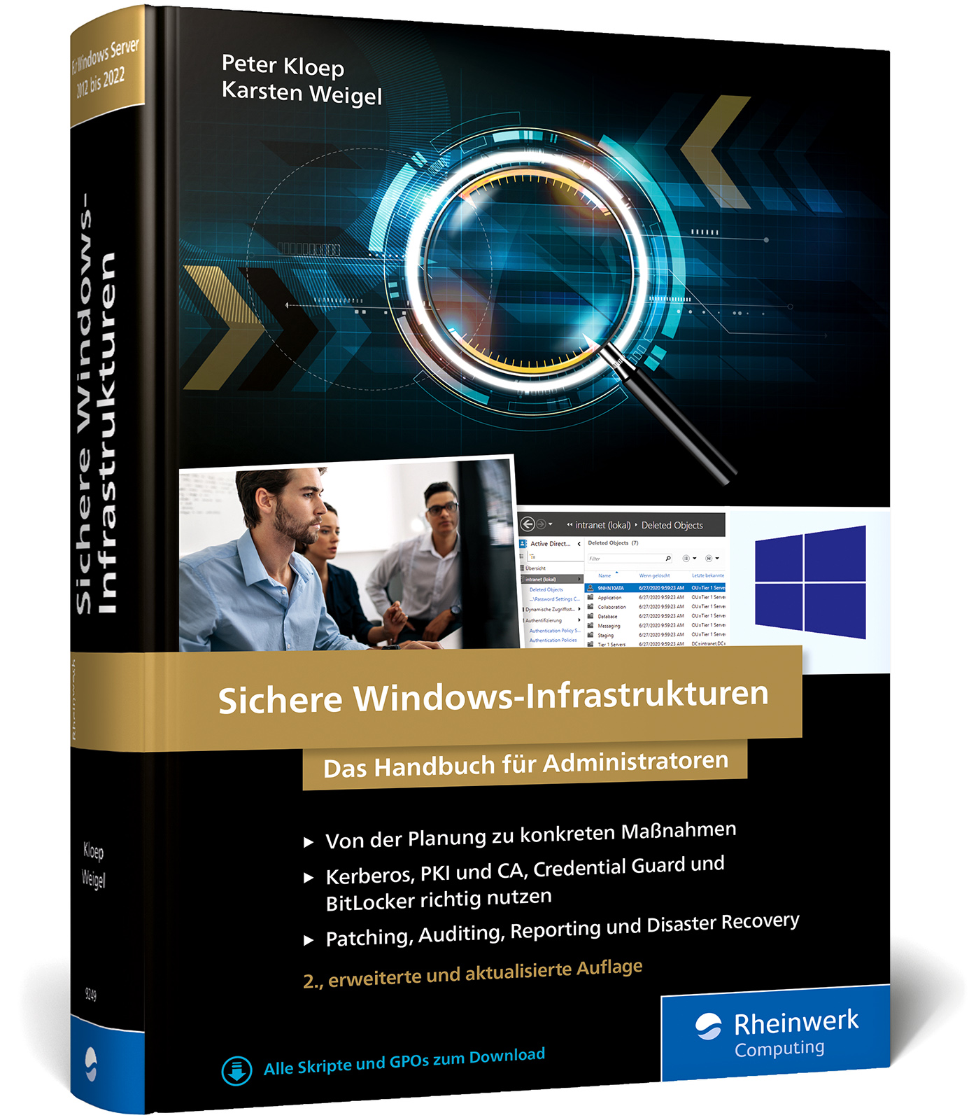 Vorderes Coverbild Sichere Windows-Infrastrukturen