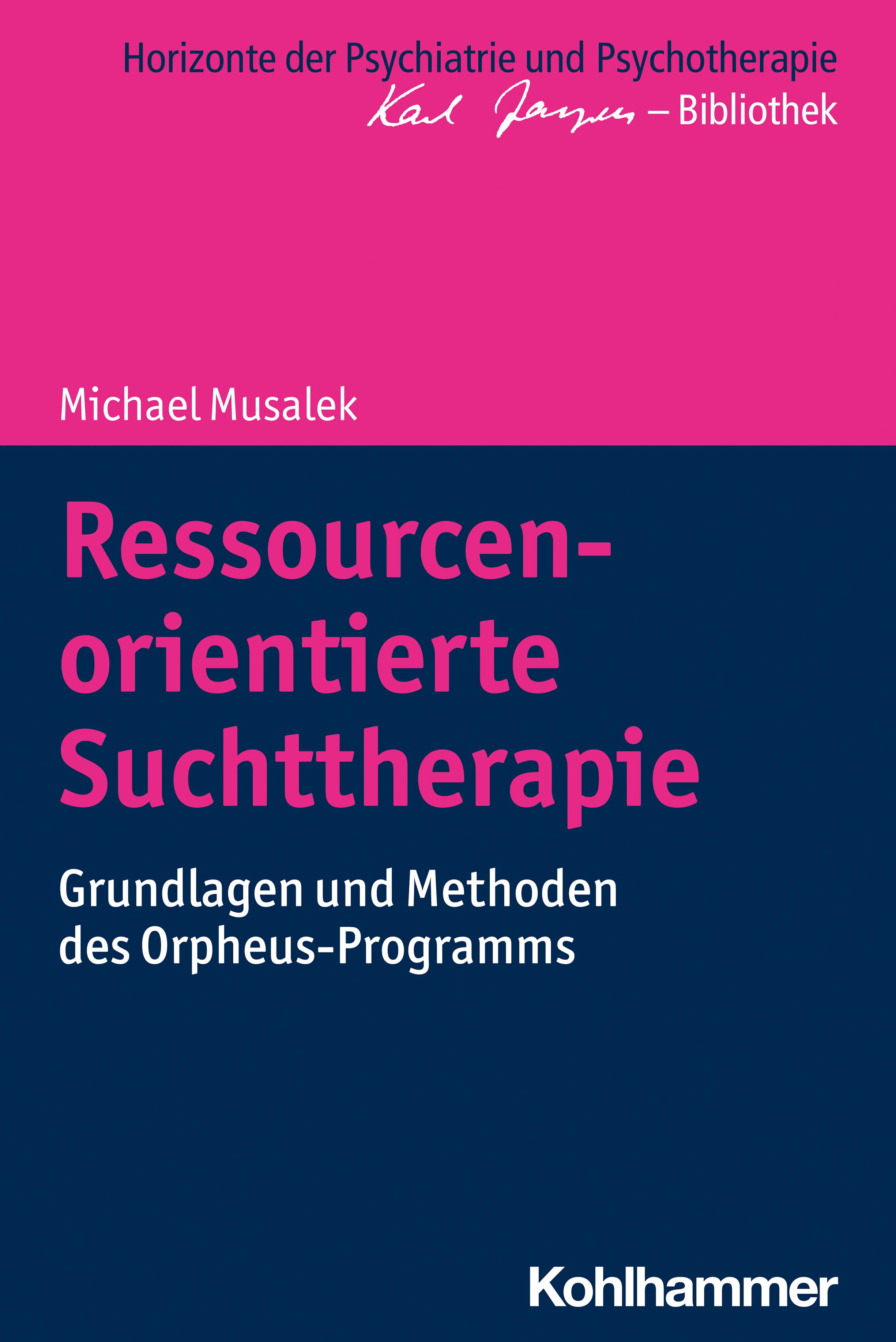 Vorderes Coverbild Ressourcenorientierte Suchttherapie