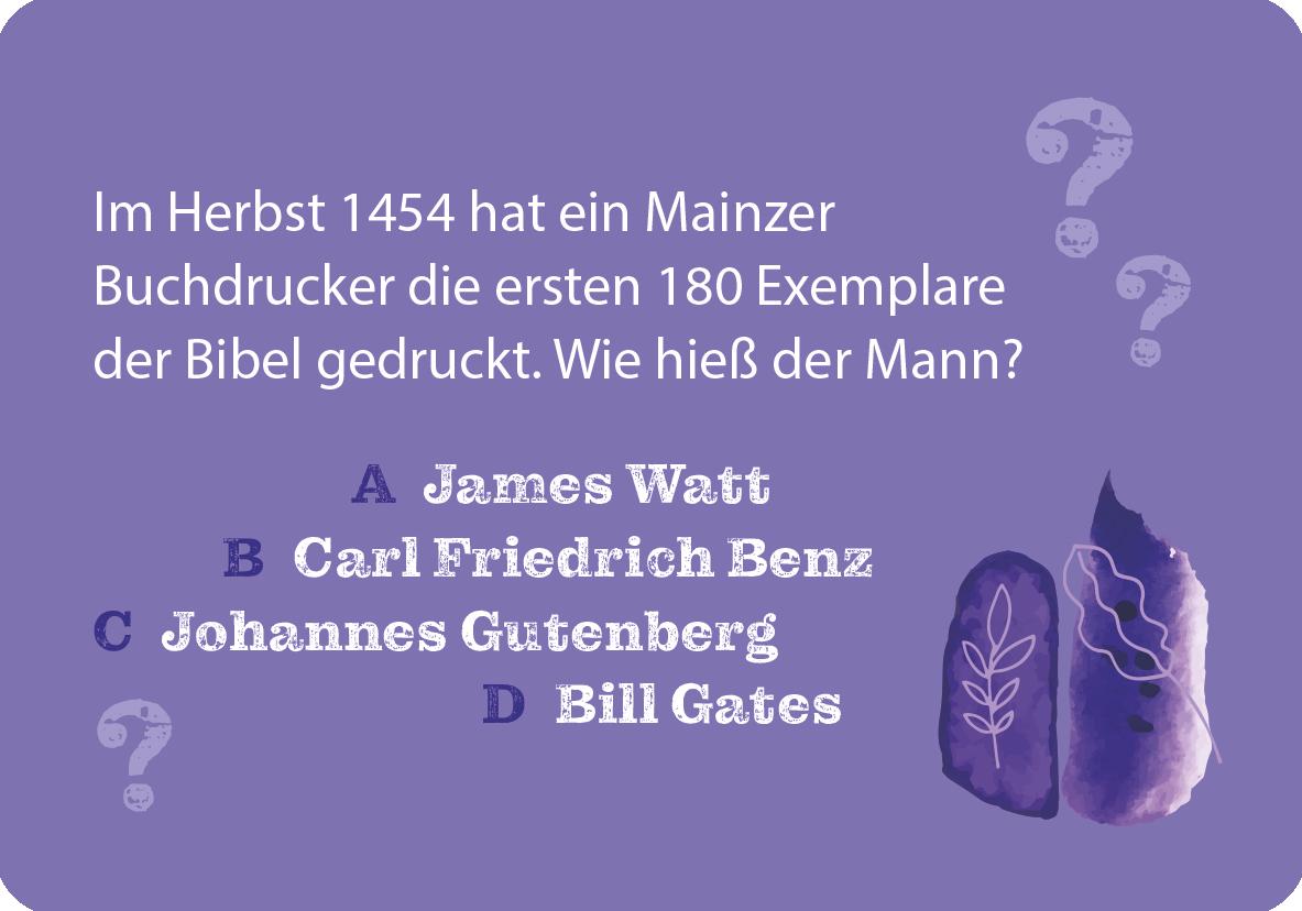 Beispielinhalt (Bild) Rätselbox zum Glauben