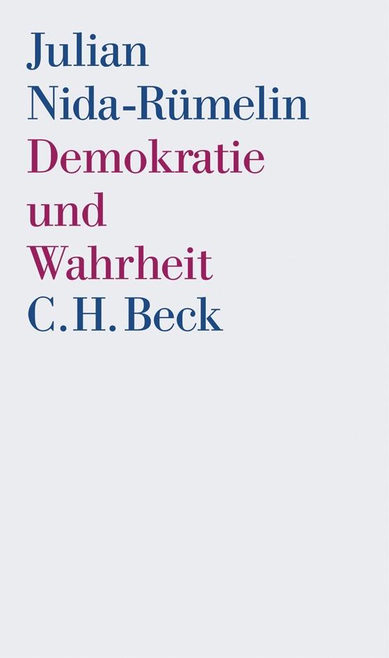 Vorderes Coverbild Demokratie und Wahrheit