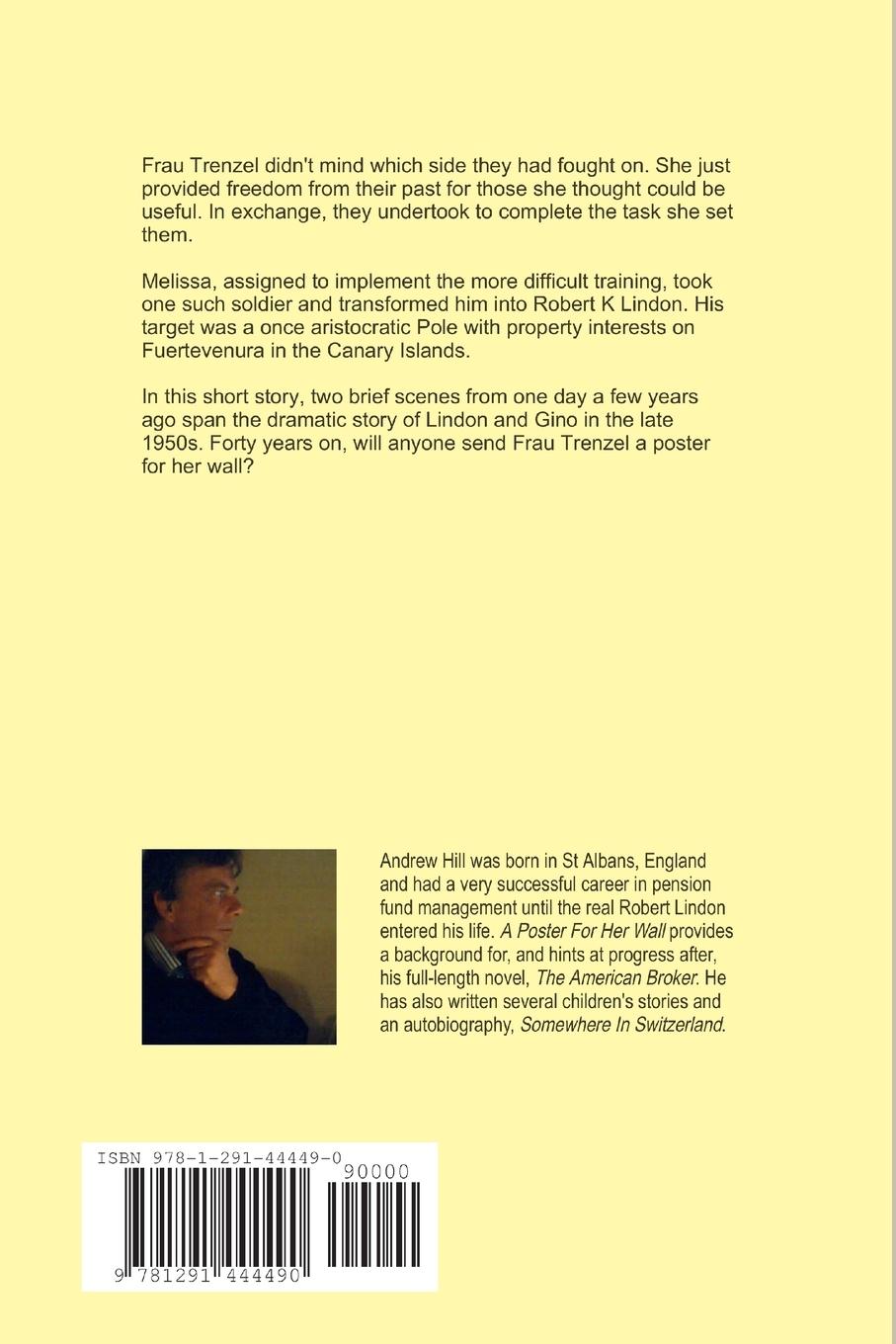 Rückseitencover A Poster For Her Wall