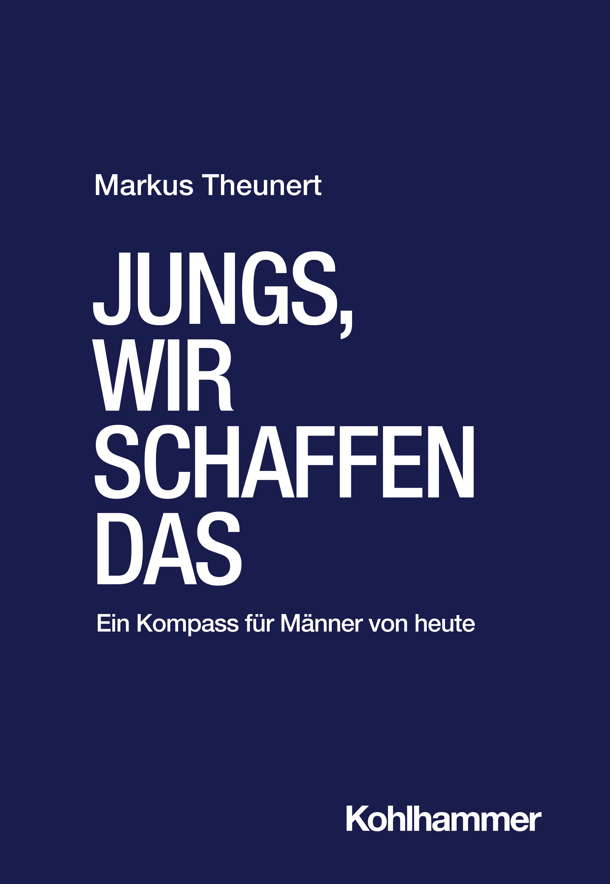 Vorderes Coverbild Jungs, wir schaffen das
