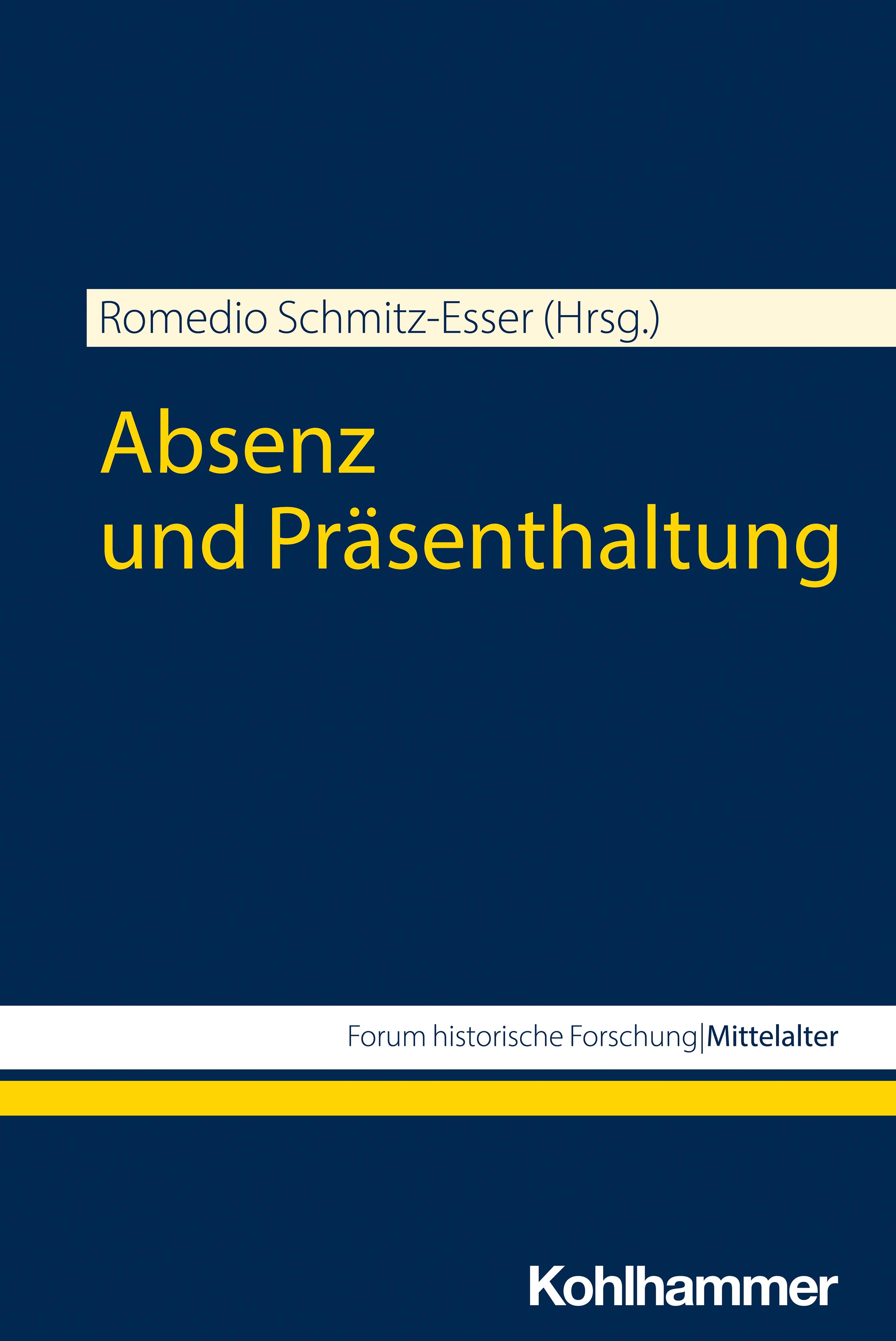 Vorderes Coverbild Absenz und Präsenthaltung