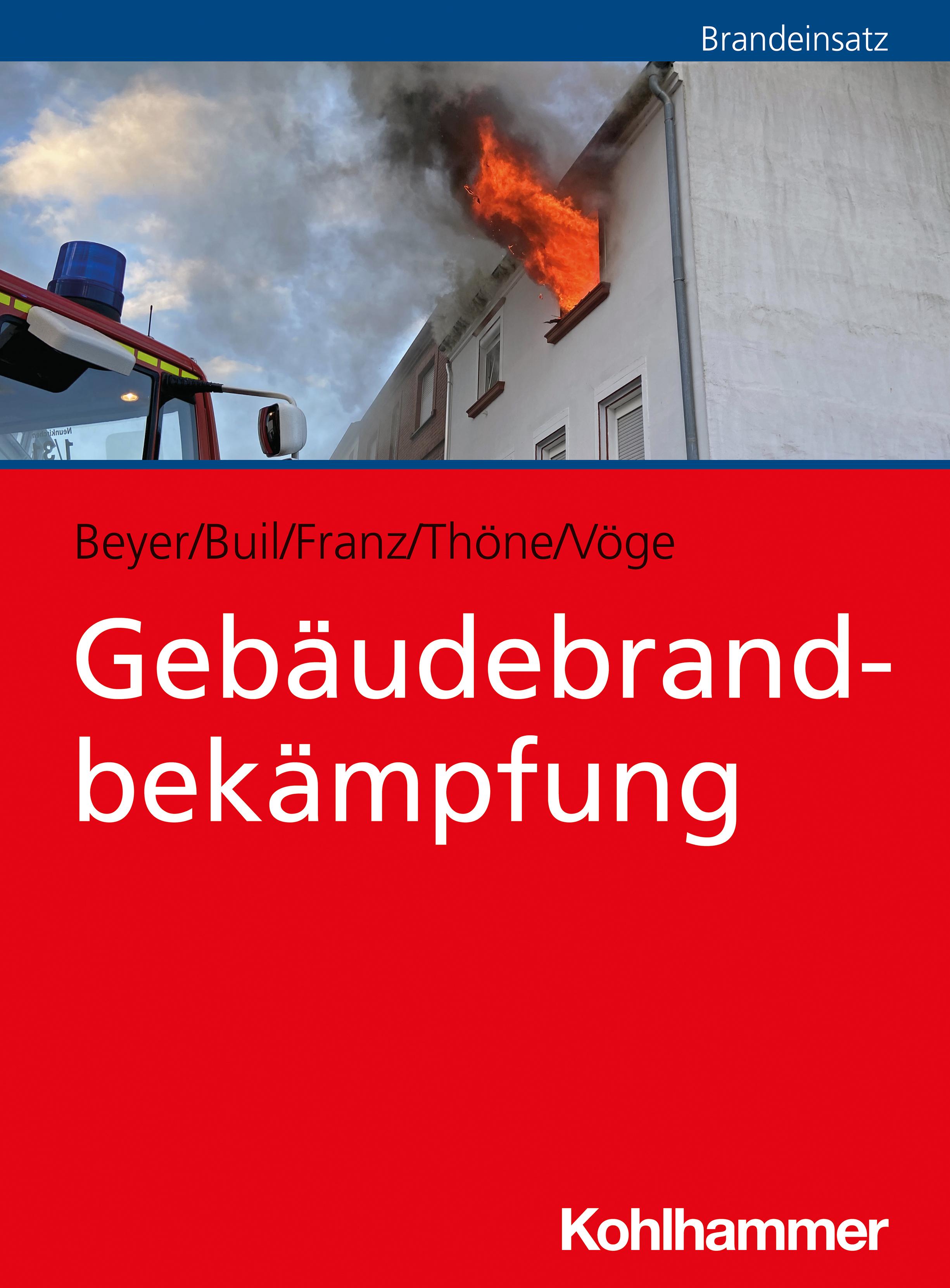 Vorderes Coverbild Gebäudebrandbekämpfung