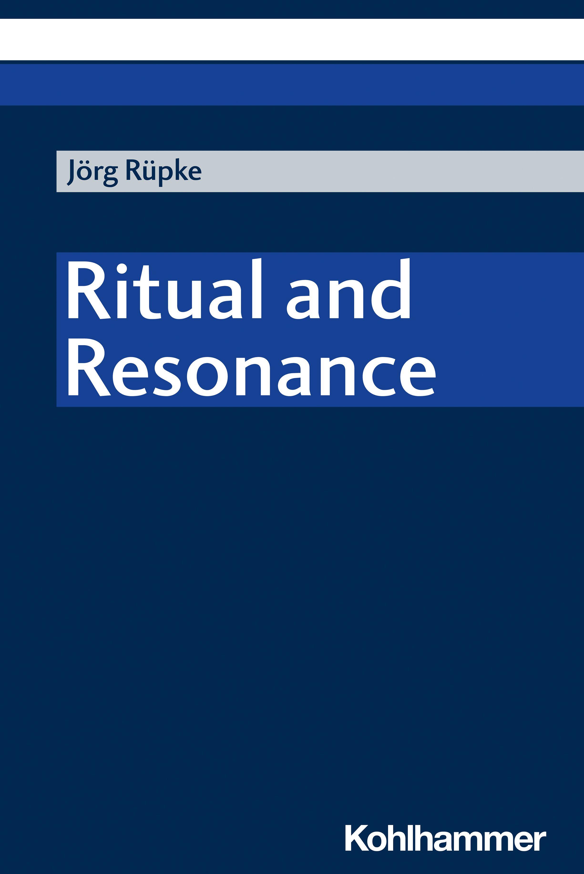 Vorderes Coverbild Ritual and Resonance