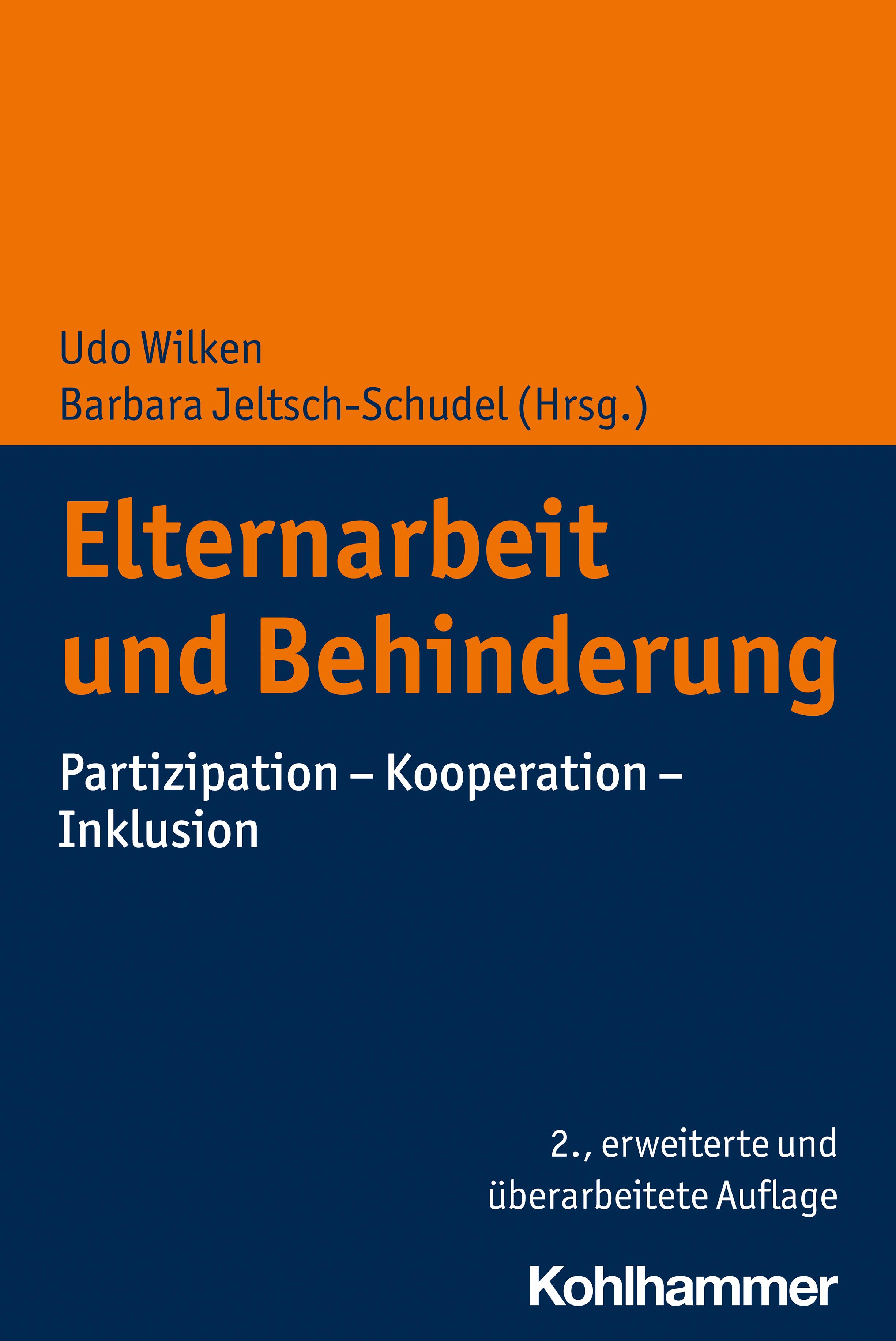 Vorderes Coverbild Elternarbeit und Behinderung
