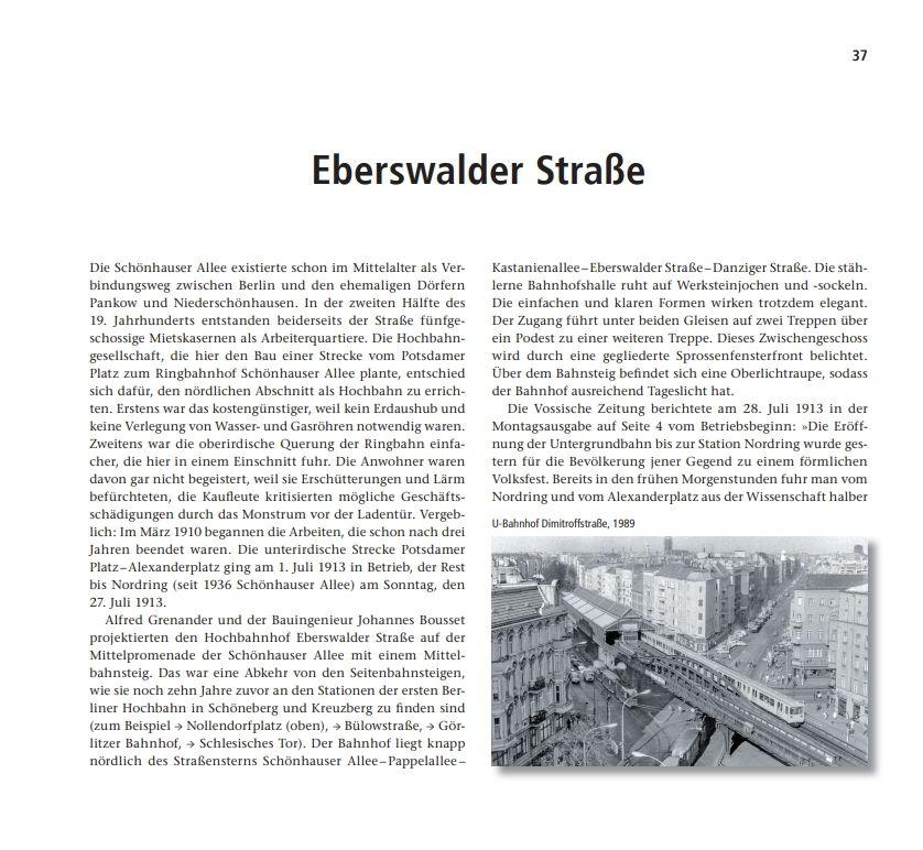 Beispielinhalt (Bild) Die schönsten Berliner U-Bahnhöfe