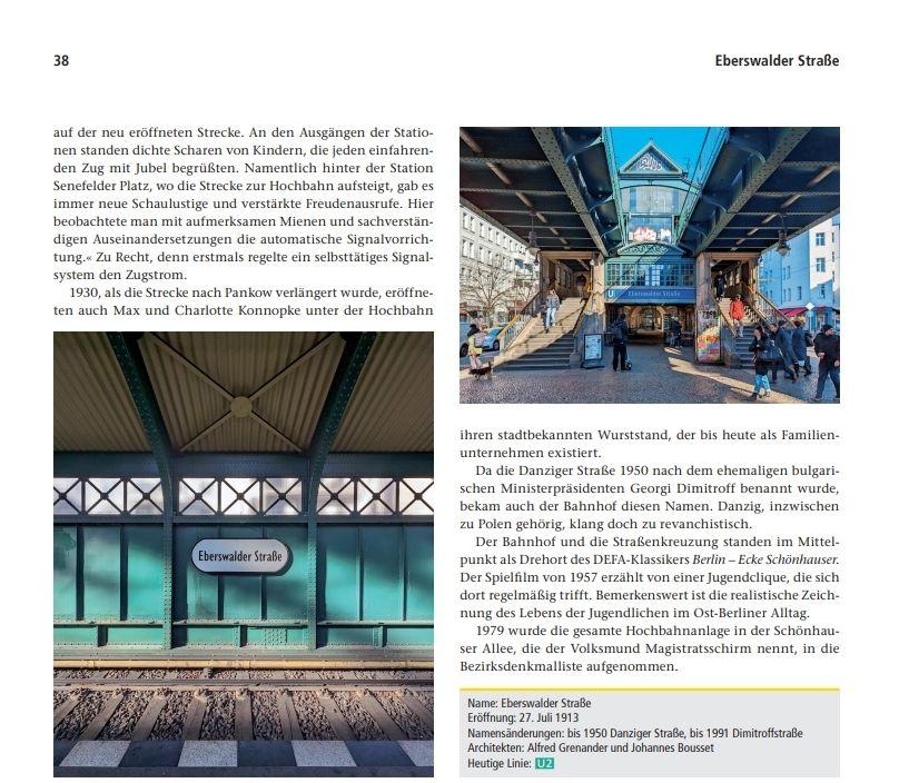 Beispielinhalt (Bild) Die schönsten Berliner U-Bahnhöfe