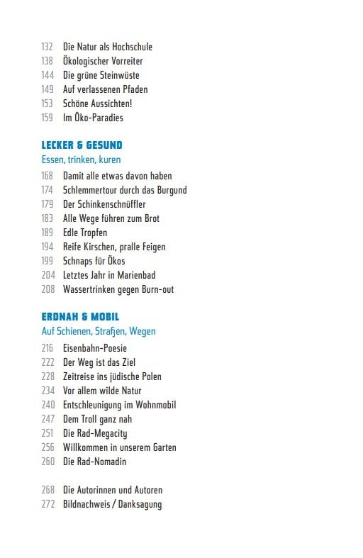 Beispielinhalt (Bild) Europa für Eigensinnige
