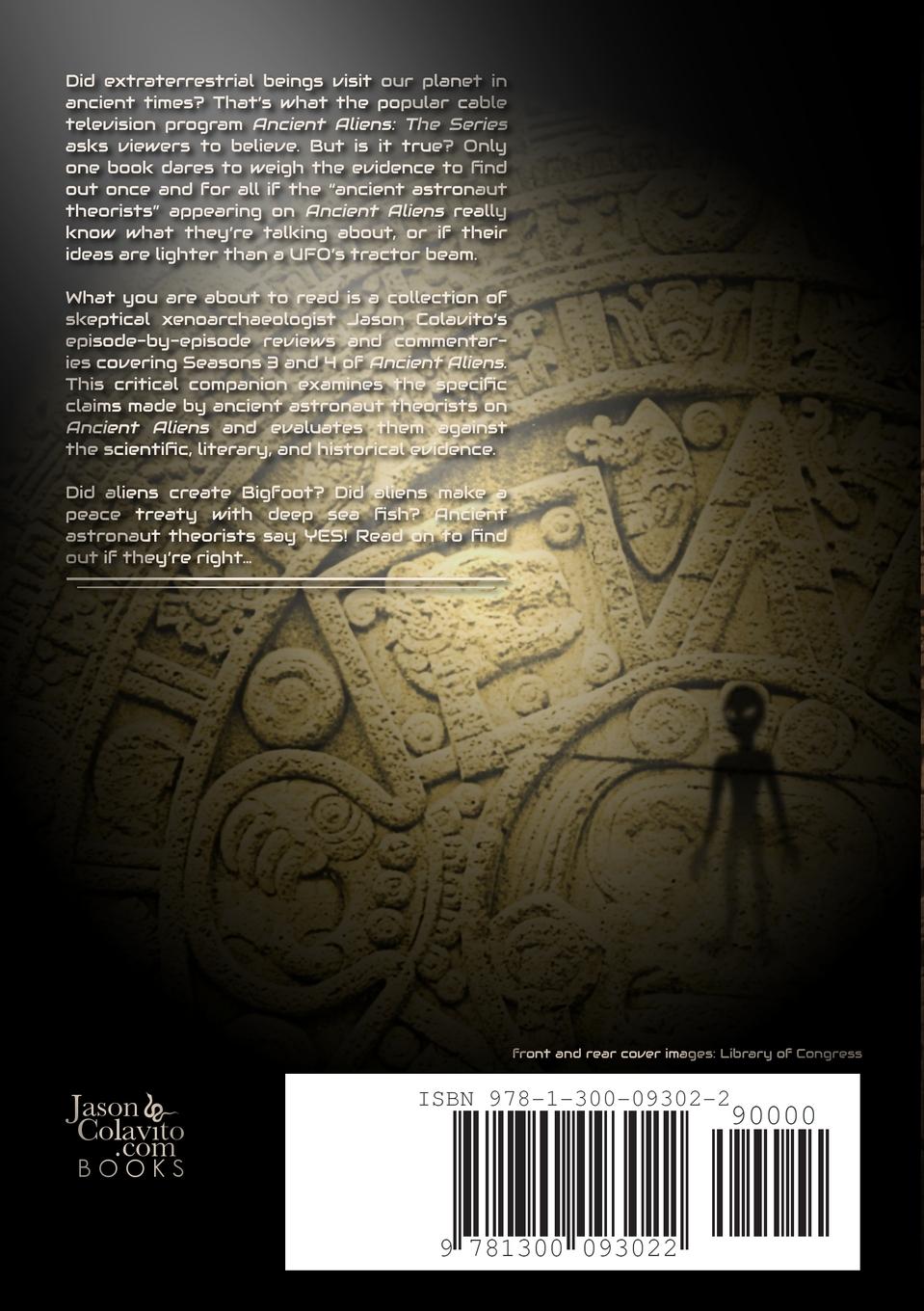 Rückseitencover A Critical Companion to Ancient Aliens Seasons 3 and 4