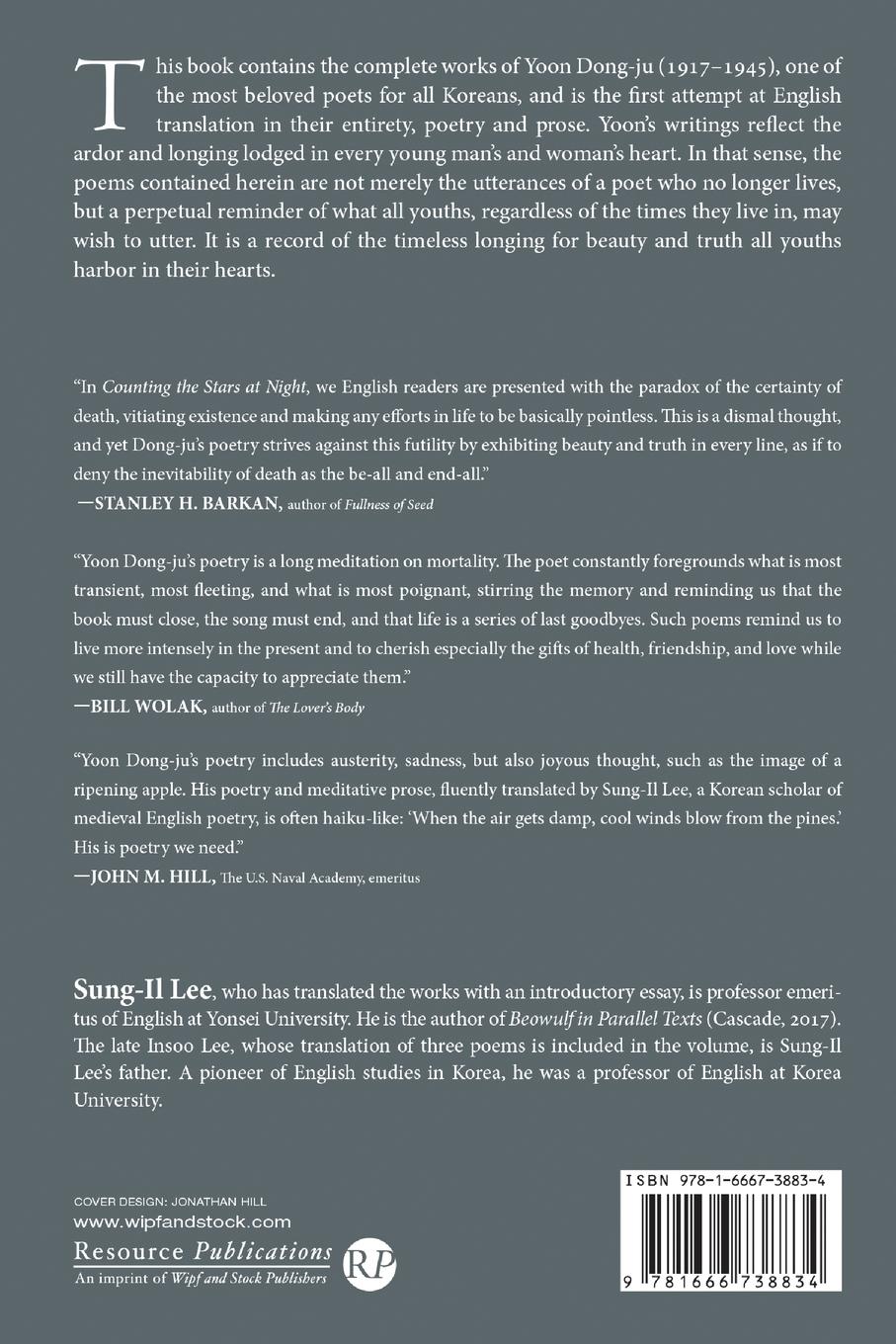 Rückseitencover Counting the Stars at Night