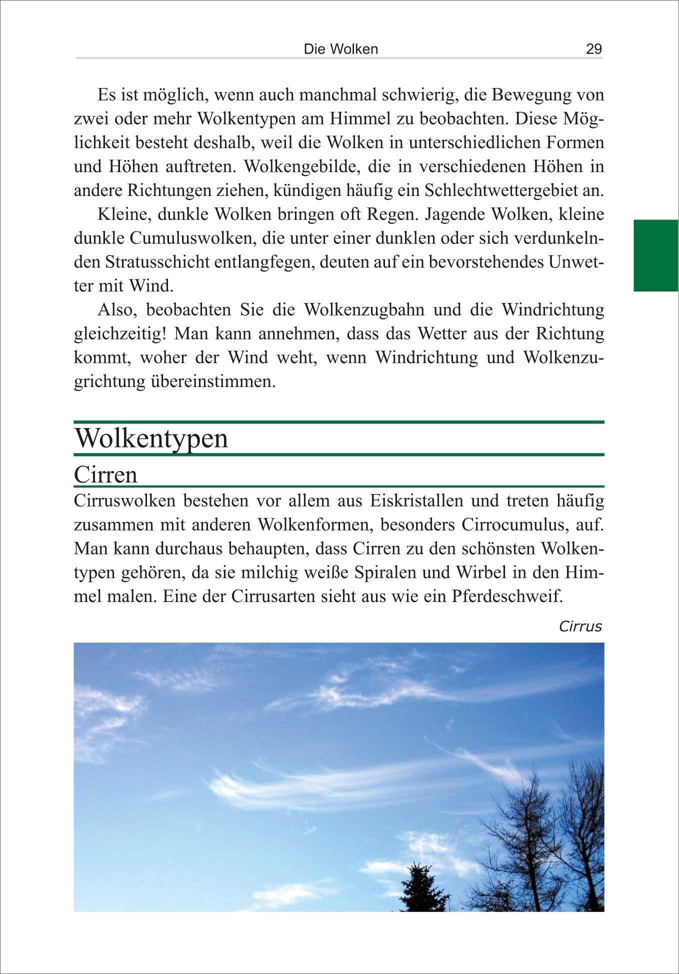 Beispielinhalt (Bild) Wetter