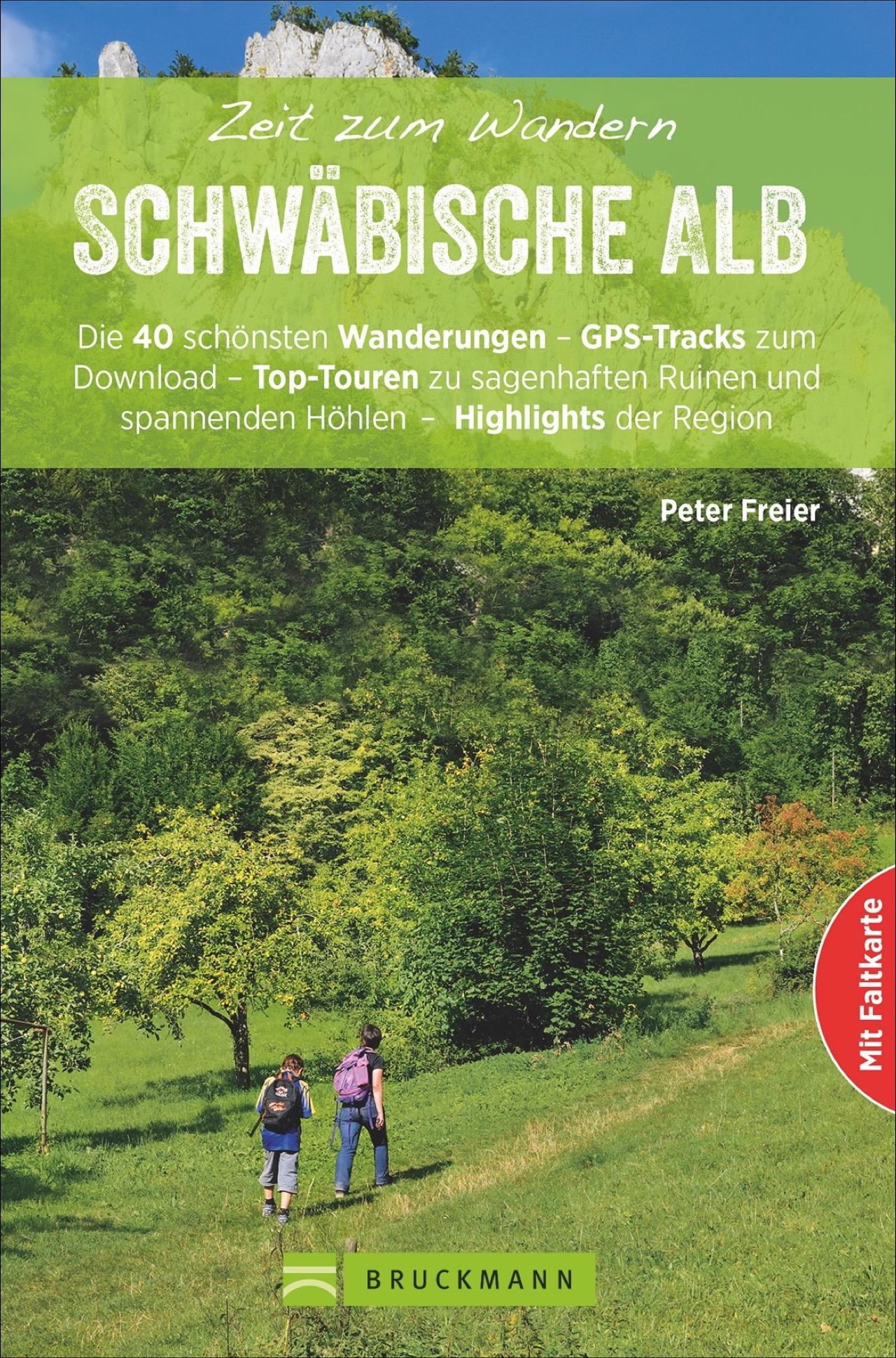 Vorderes Coverbild Zeit zum Wandern Schwäbische Alb